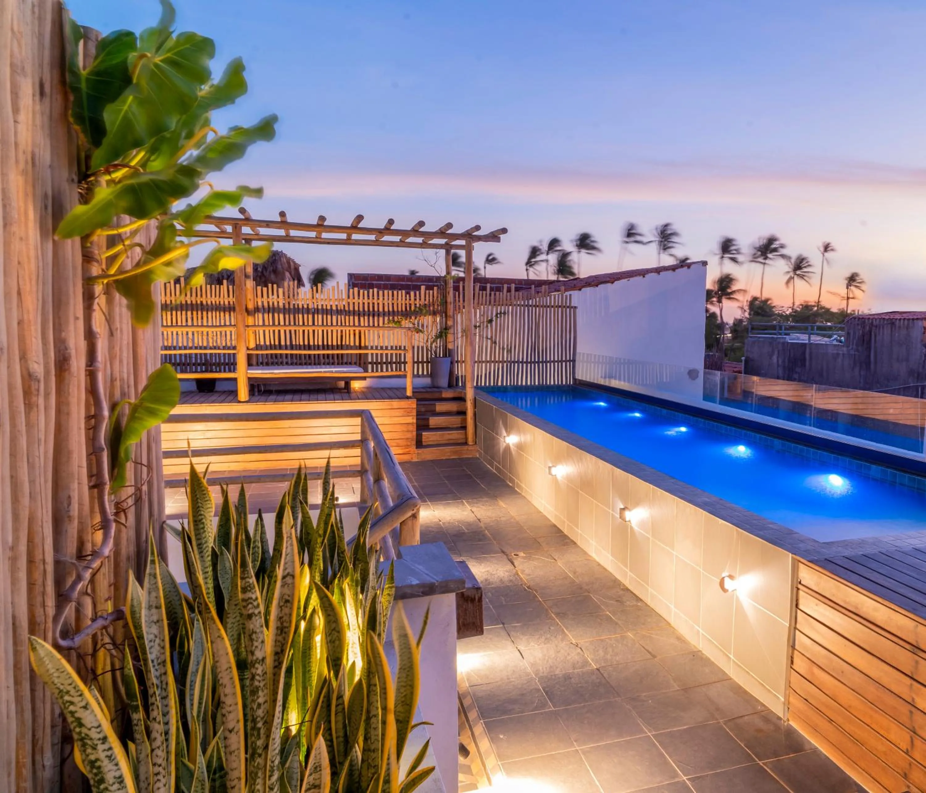 Natural landscape in Pousada Baobá