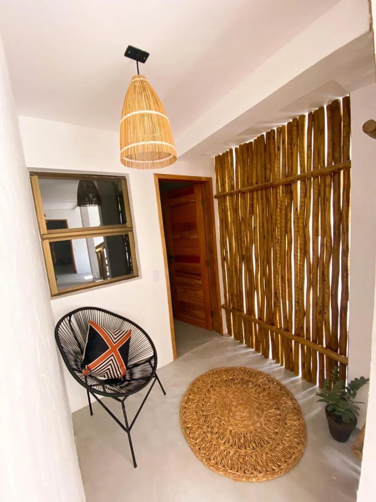 Patio in Pousada Baobá