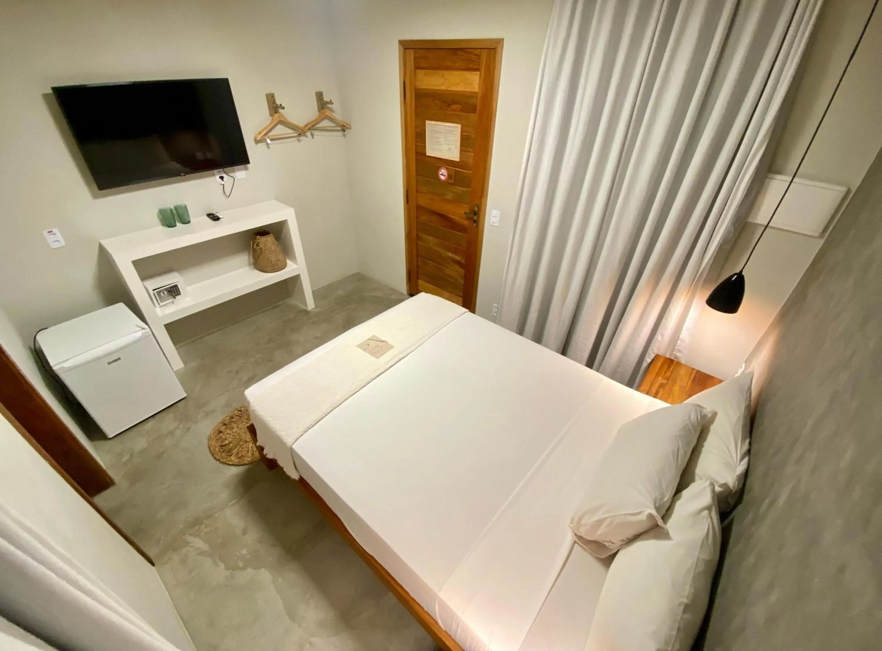 Bed in Pousada Baobá