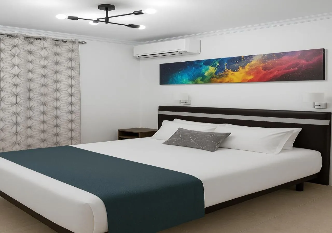 Bed in HOSTAL LAS PALOMAS