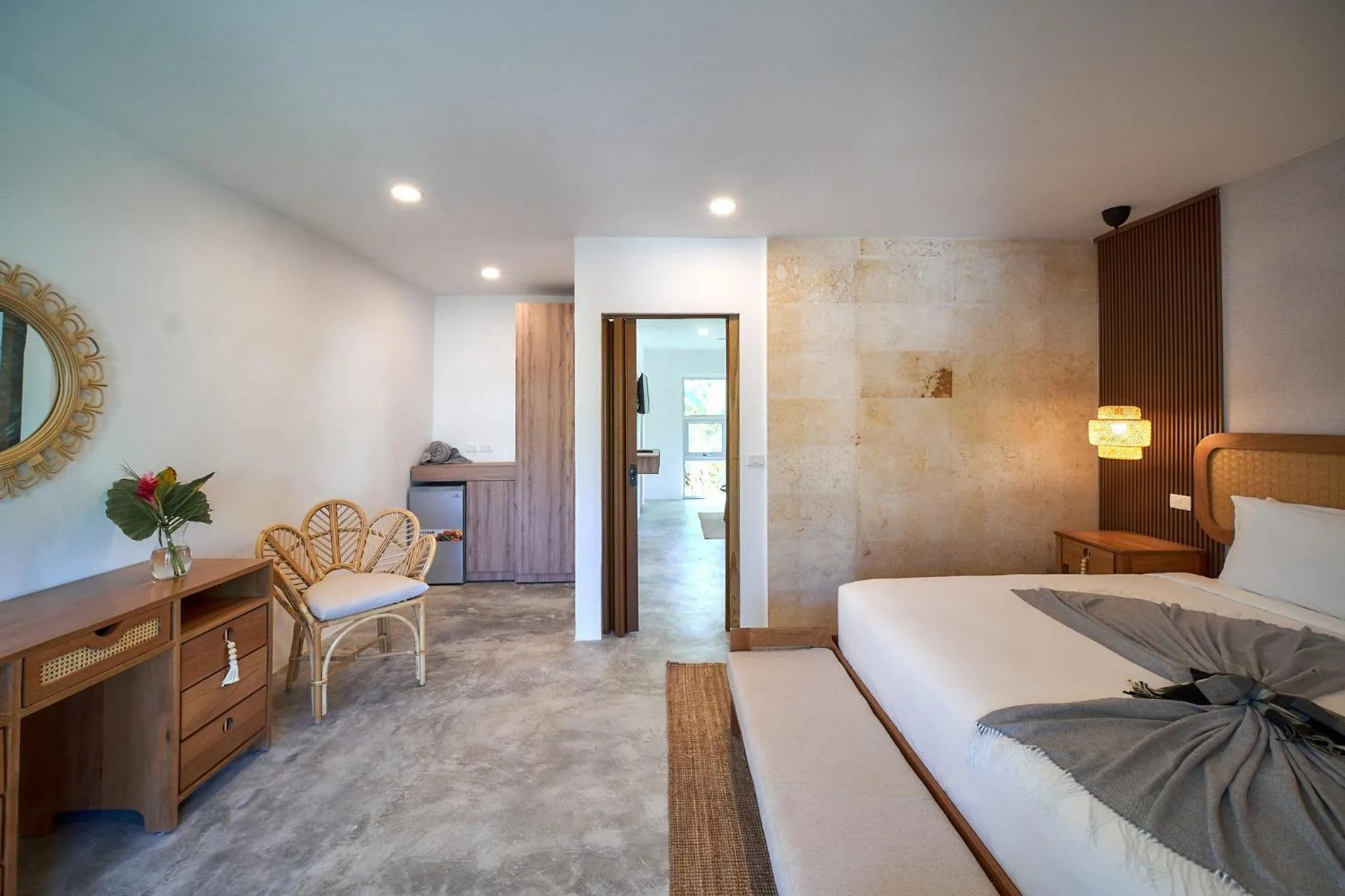 Bed in Empyrean Tropical Wellness Portillo