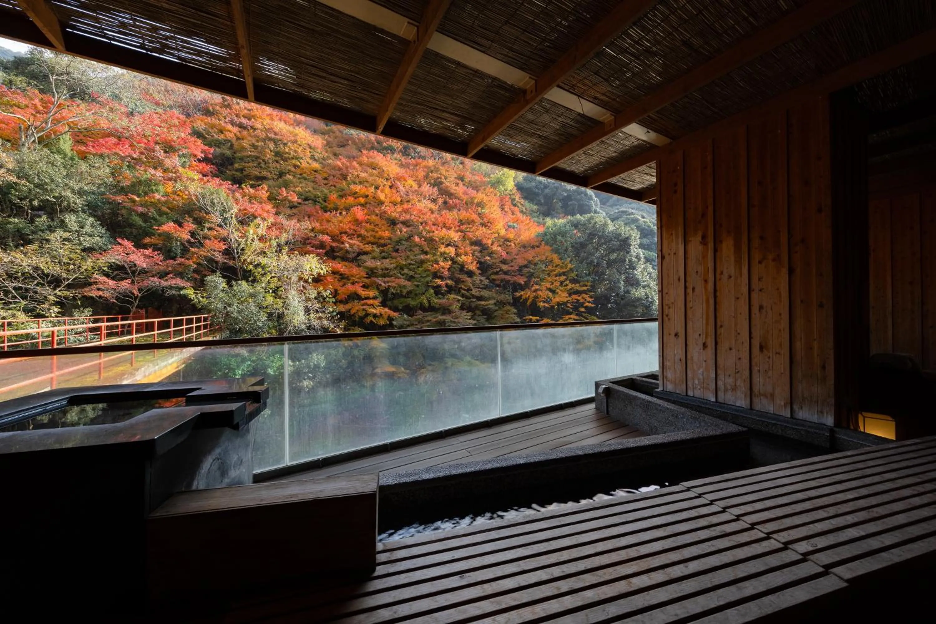Natural landscape in Okudogo Ichiyunomori