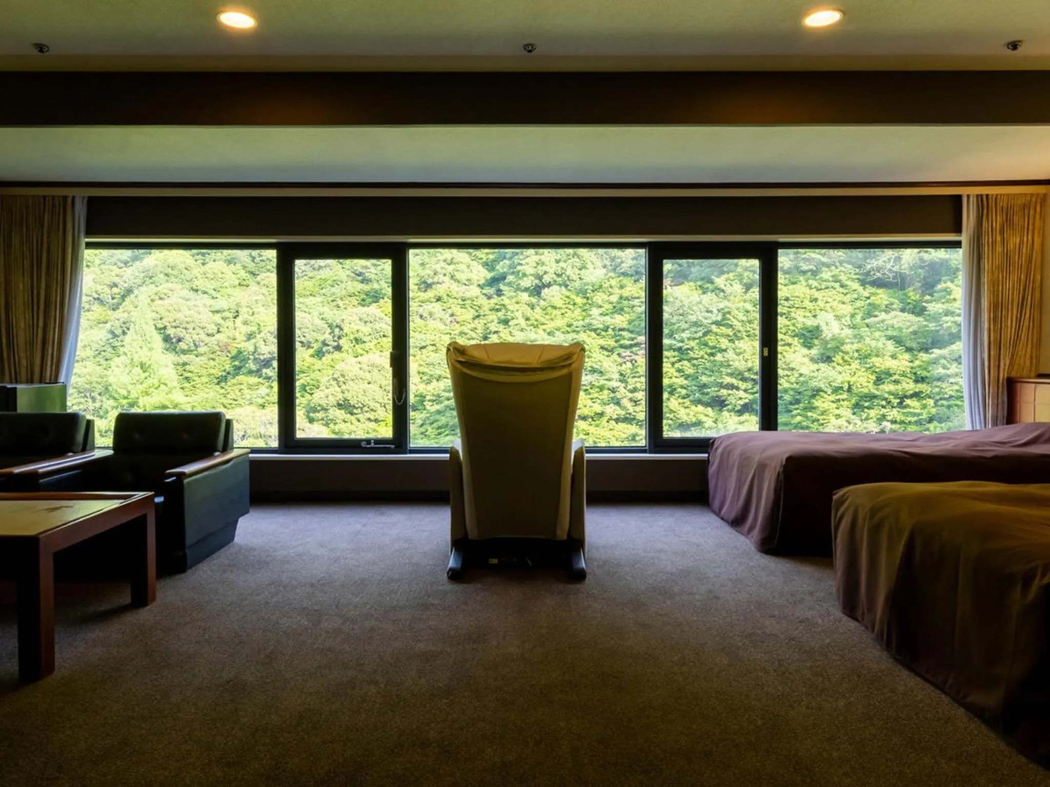 Photo of the whole room, Bed in Okudogo Ichiyunomori