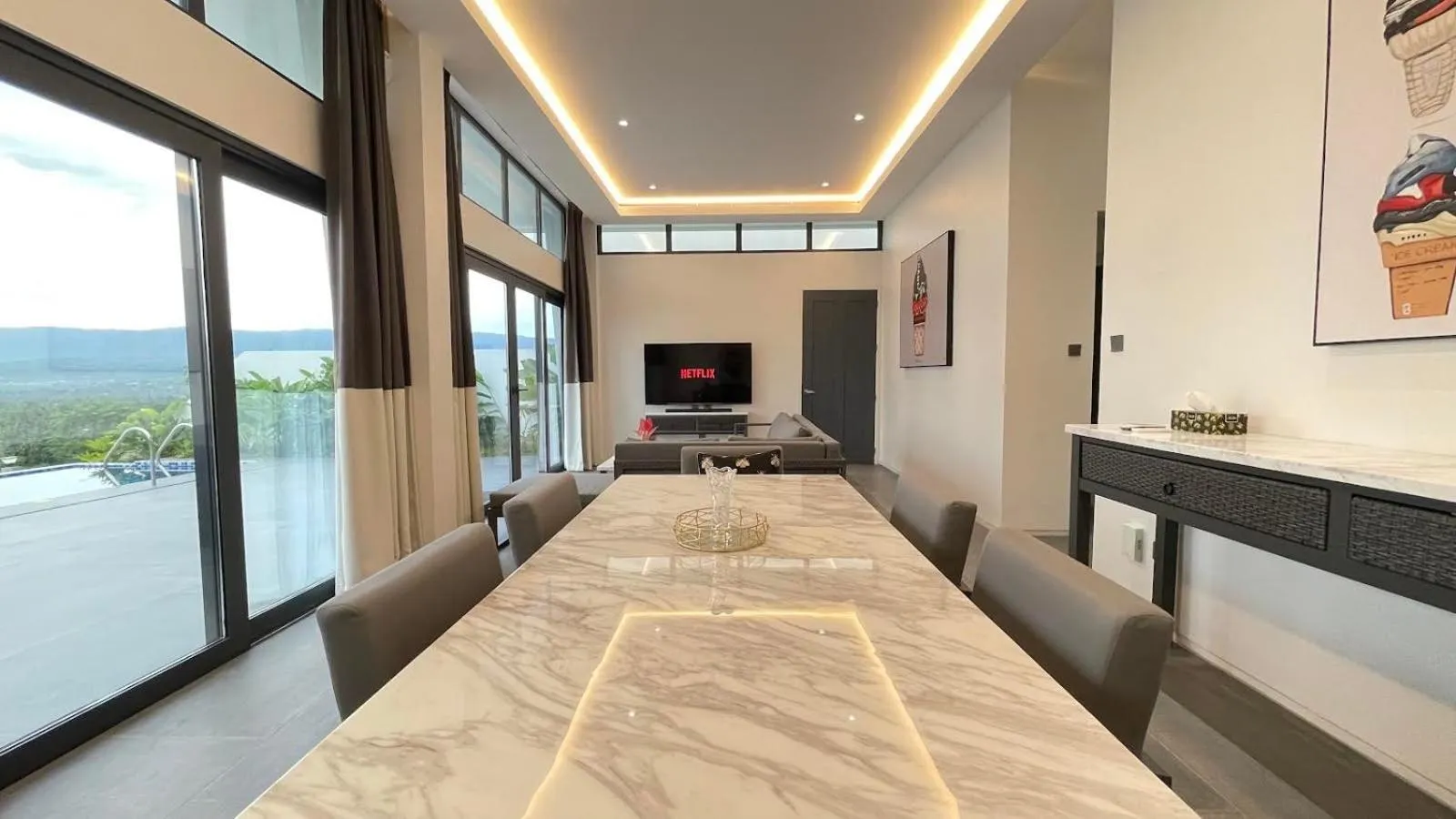 Living room in The Vineyard at Tanauan