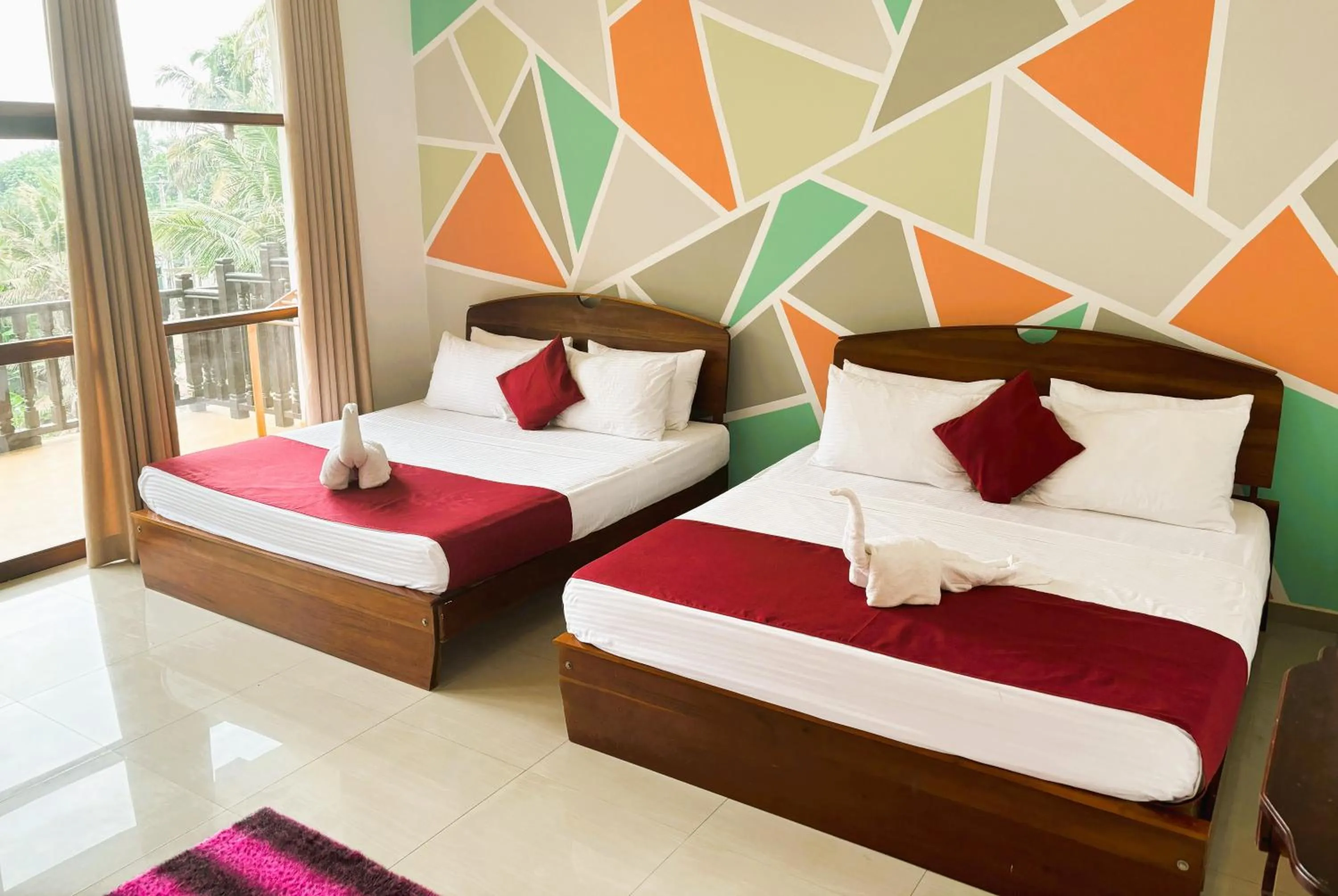 Bed in Hotel Vacanza