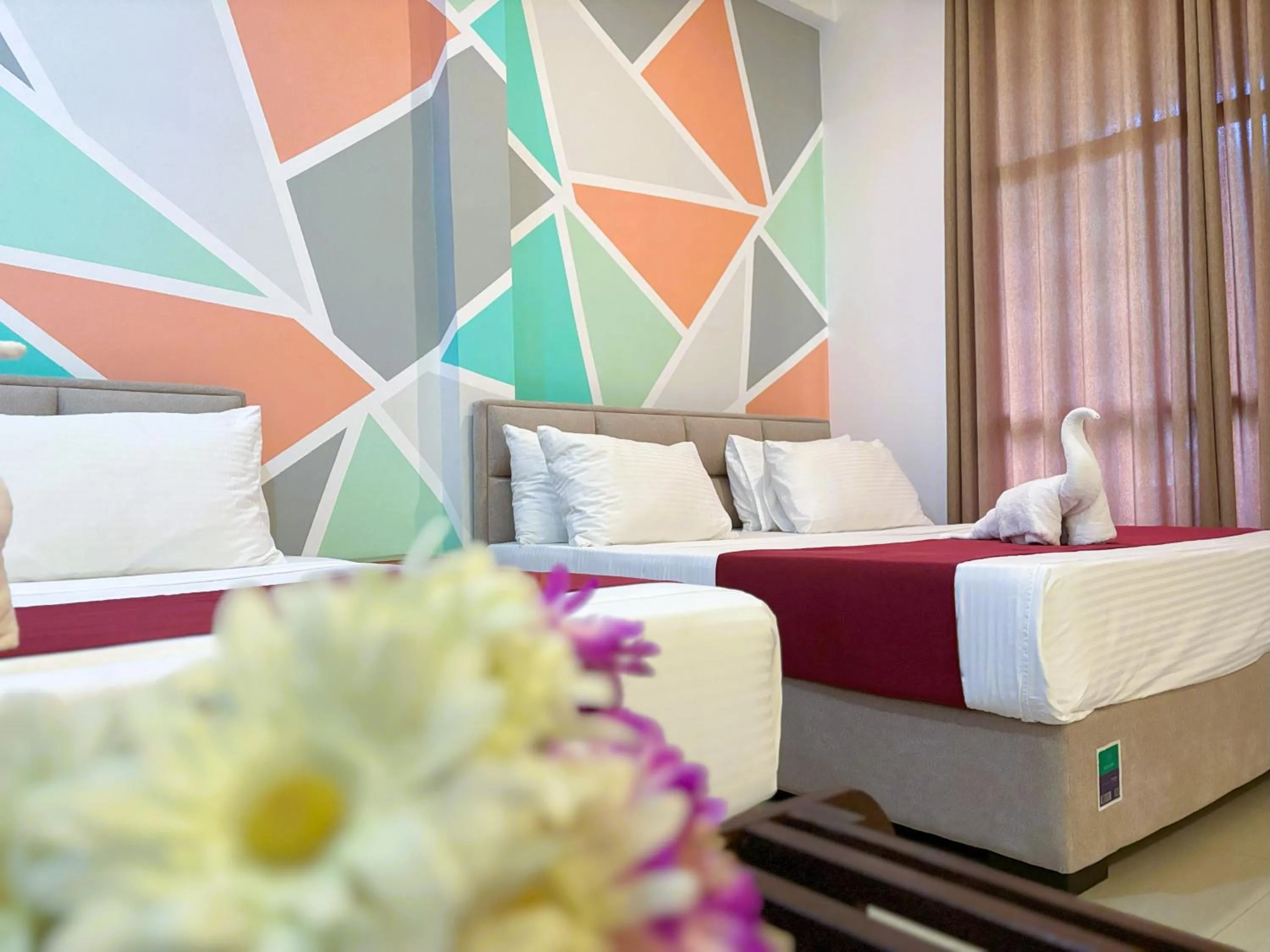 Bed in Hotel Vacanza