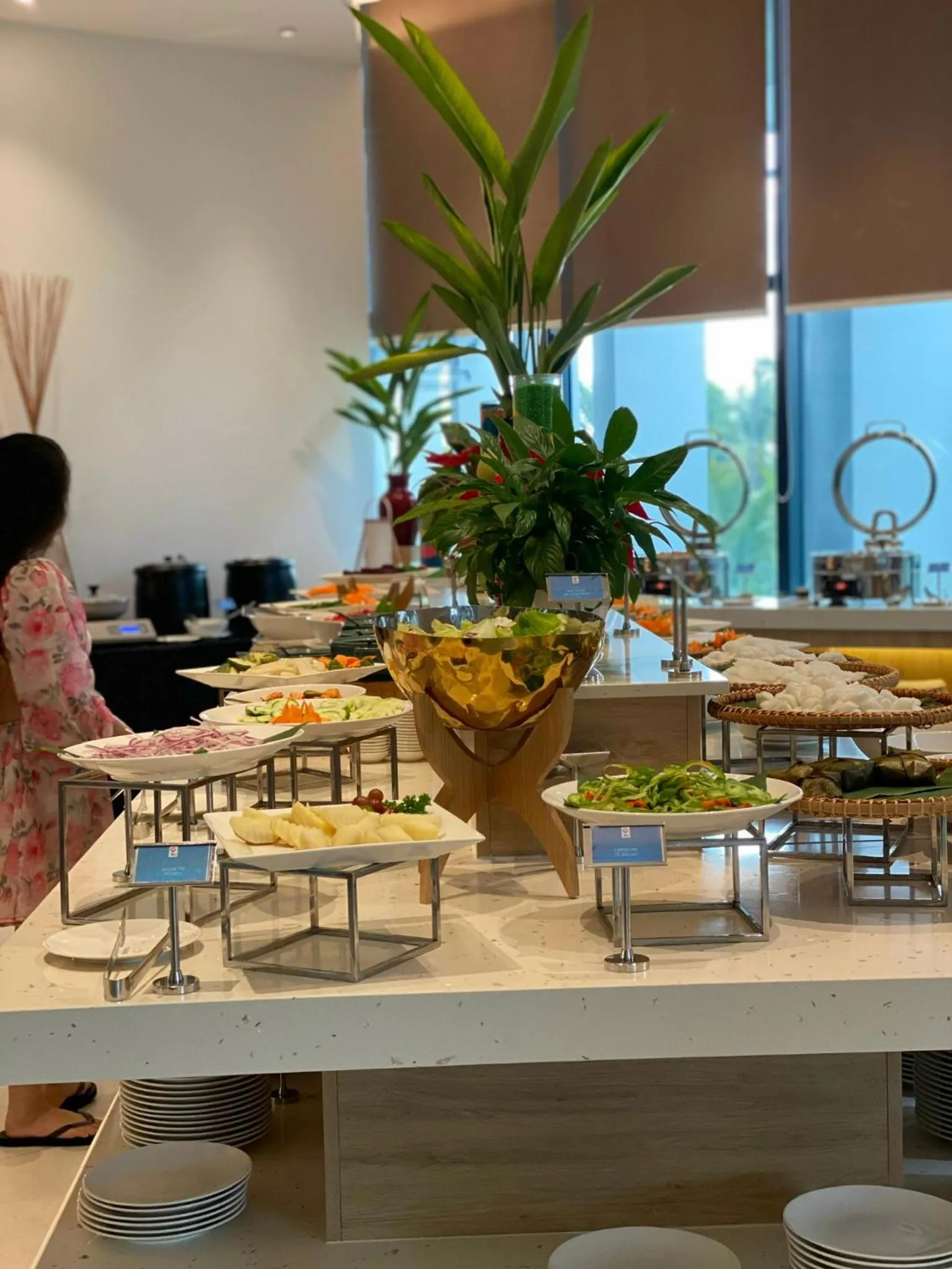 Breakfast in The Oceanfront Apartment At Cam Ranh