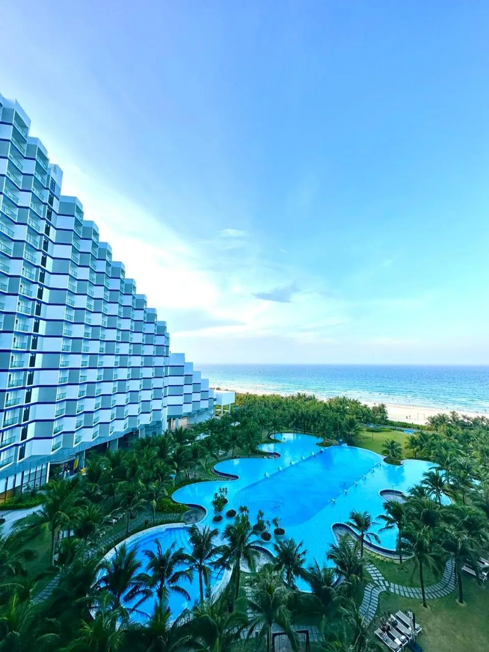 Sea view in The Oceanfront Apartment At Cam Ranh