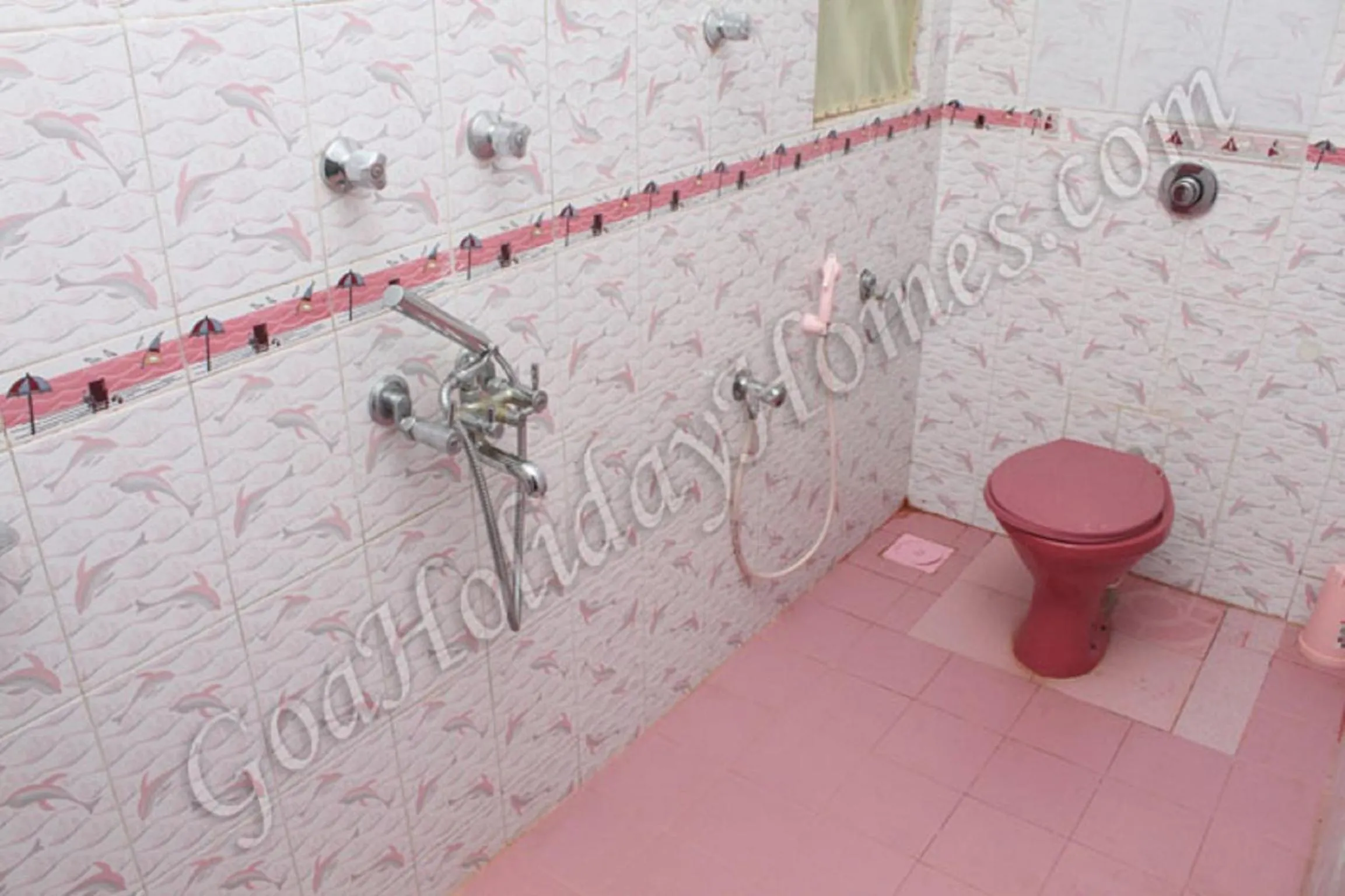 Shower in Shalom Dream Home