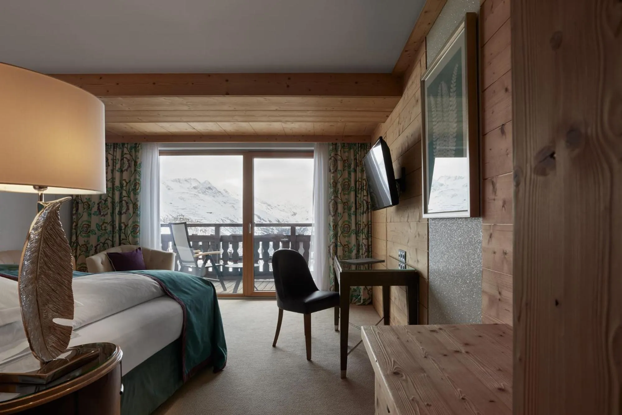 Bed in TOP Hotel Hochgurgl