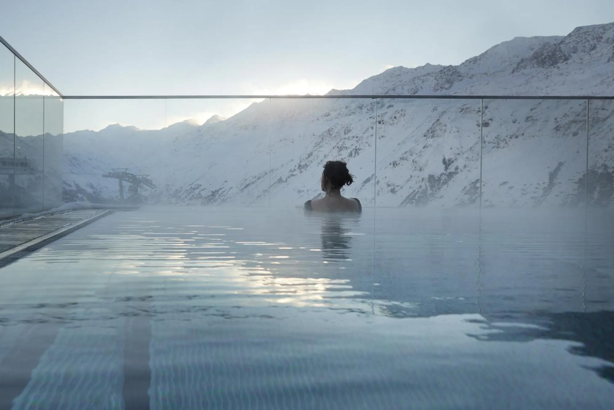 Swimming pool in TOP Hotel Hochgurgl