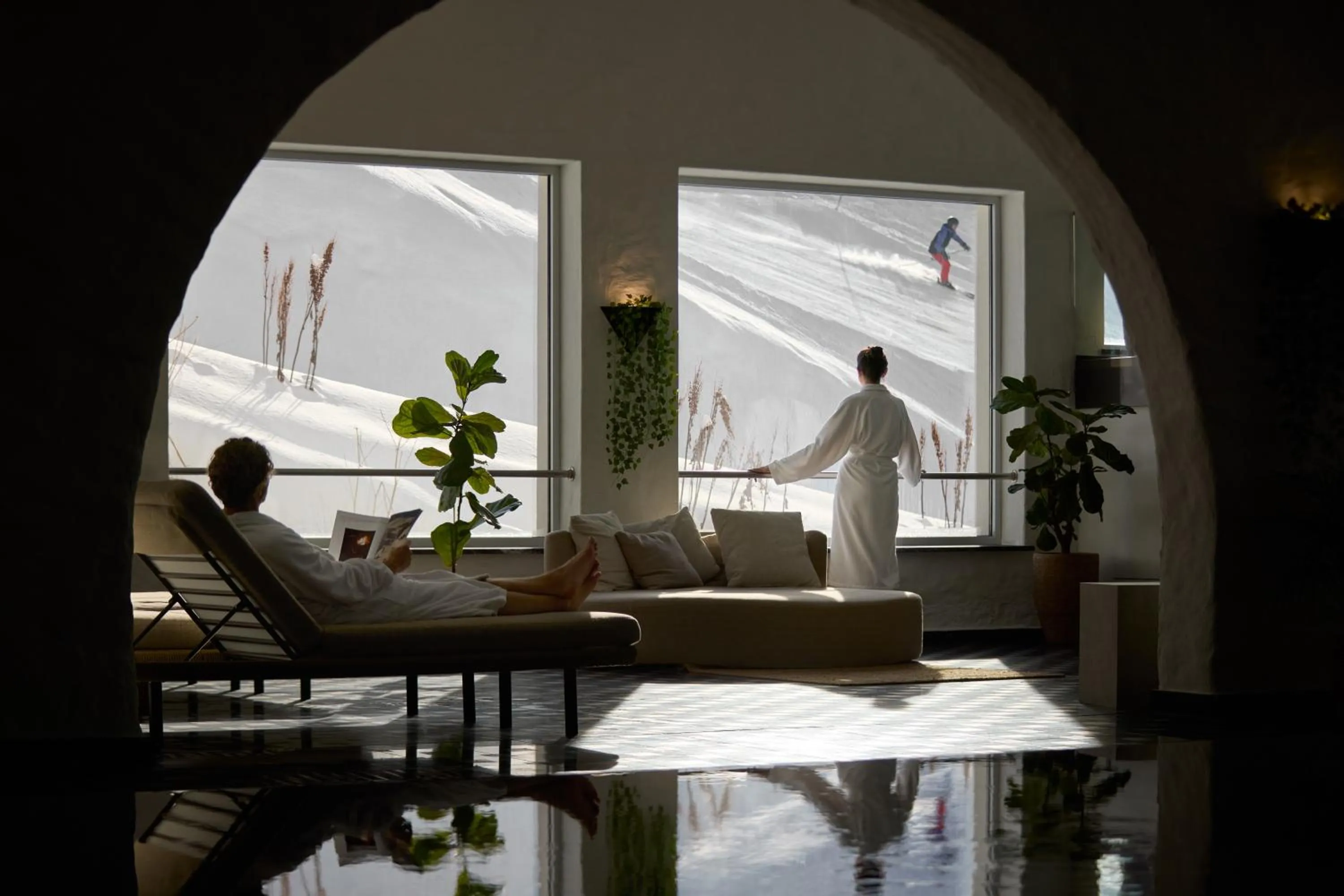 Spa and wellness centre/facilities in TOP Hotel Hochgurgl