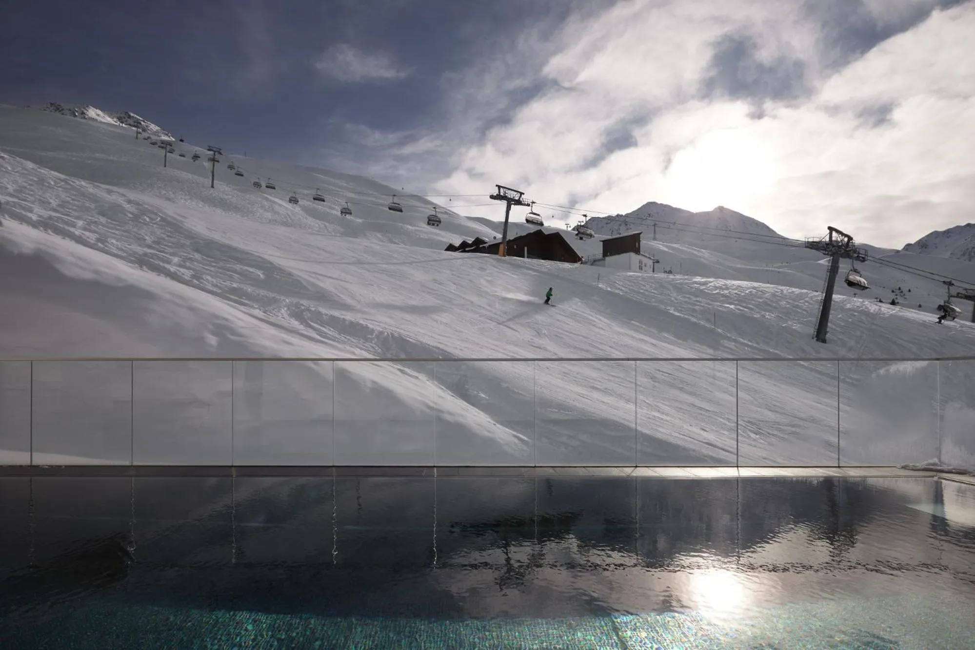 Swimming pool in TOP Hotel Hochgurgl