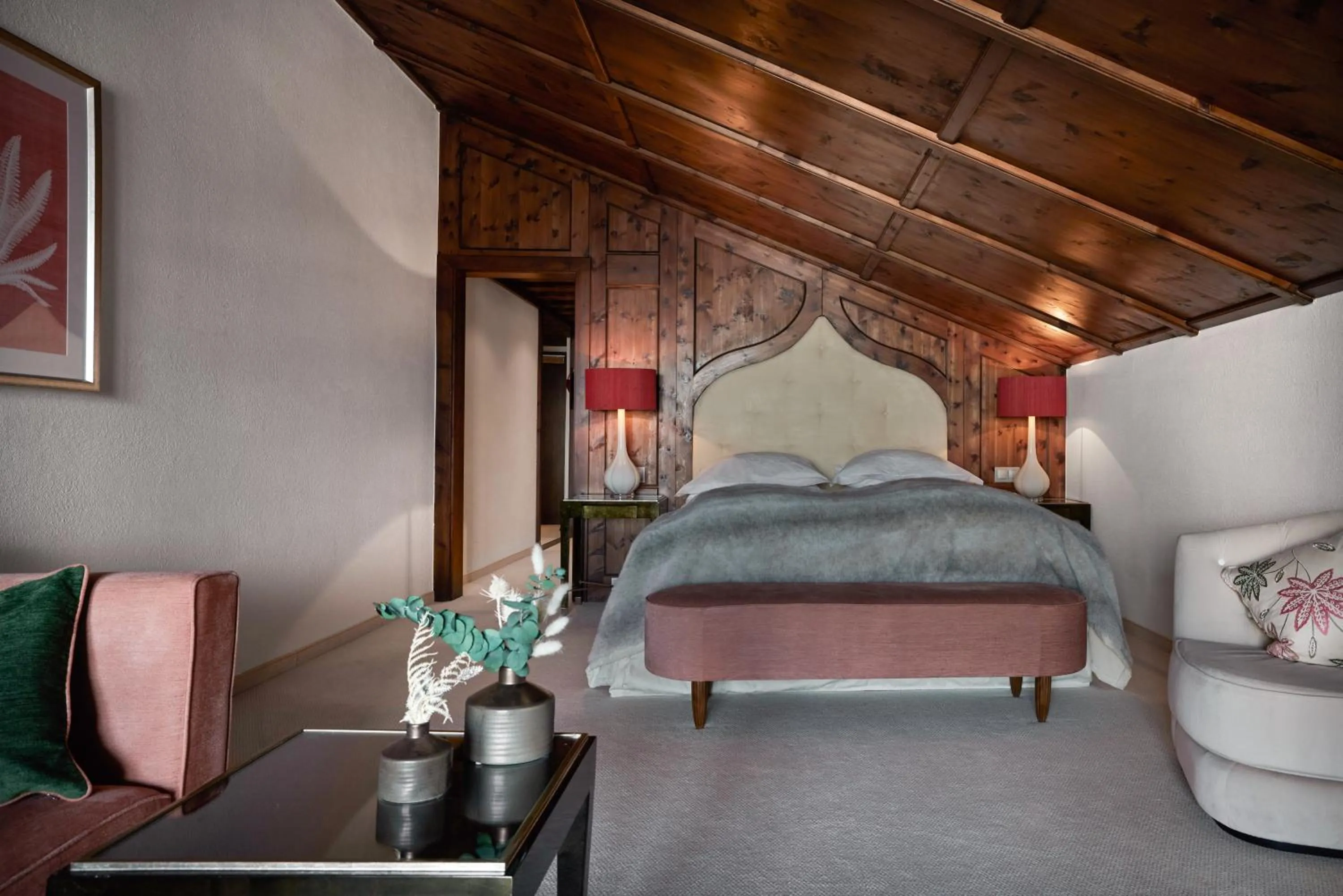 Bed in TOP Hotel Hochgurgl