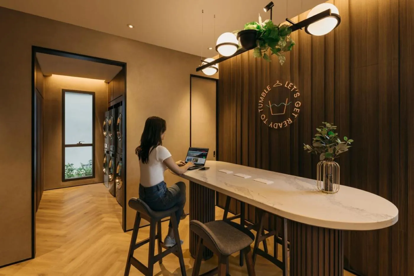 laundry in Quincy House Singapore by Far East Hospitality