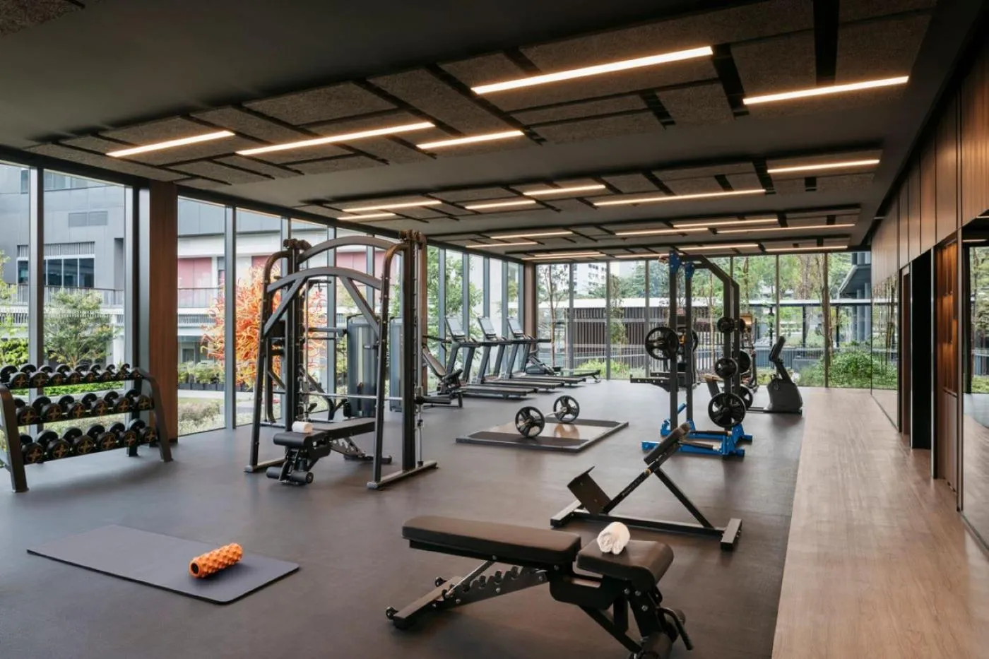 Fitness centre/facilities in Quincy House Singapore by Far East Hospitality