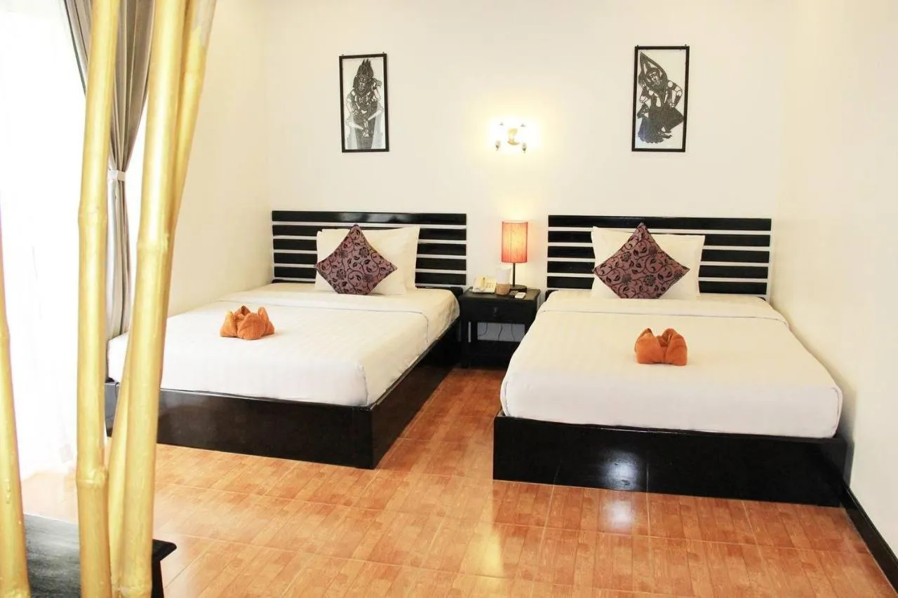 Bed in Golden Orchid Angkor