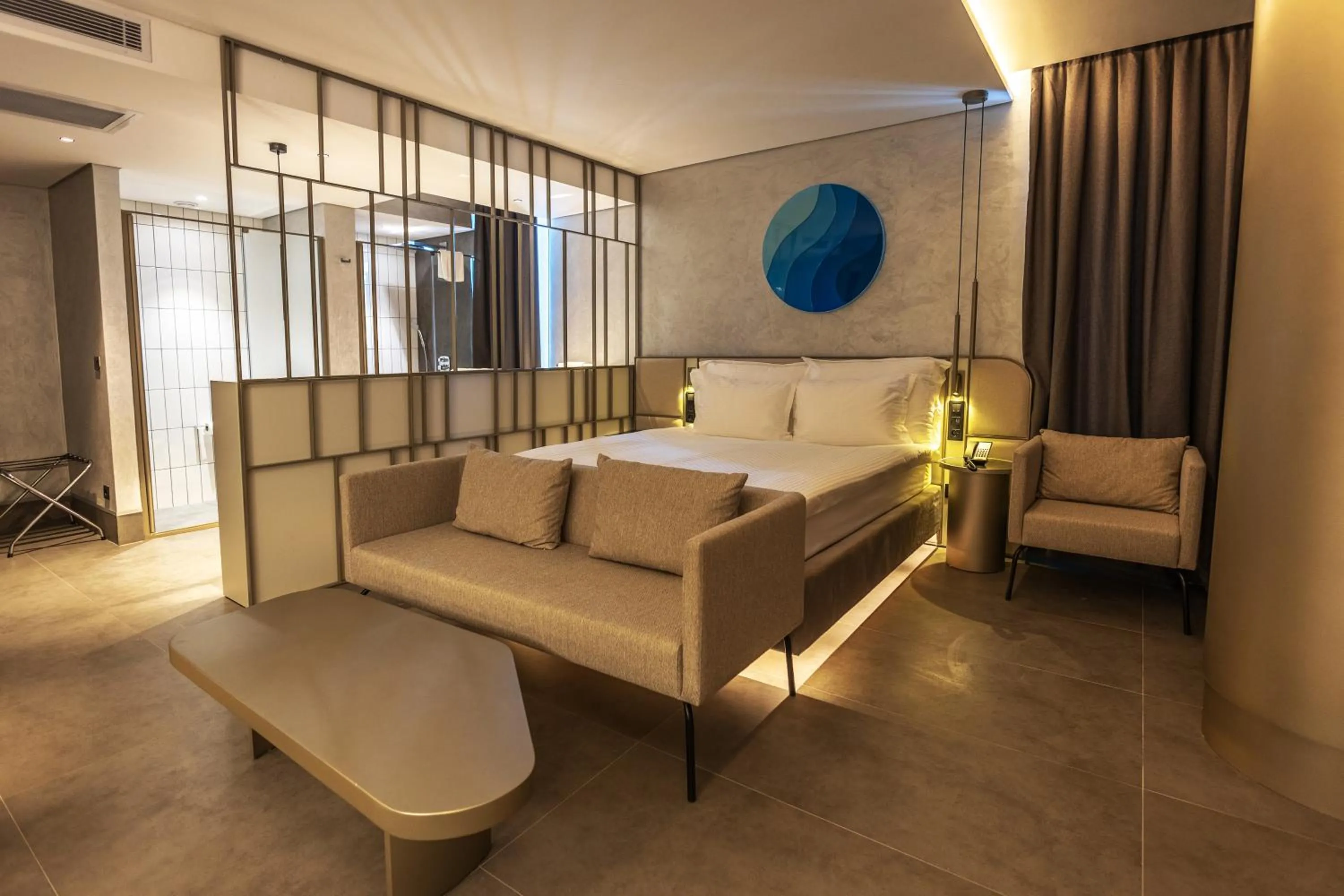 Bed in Four Hills Hotel