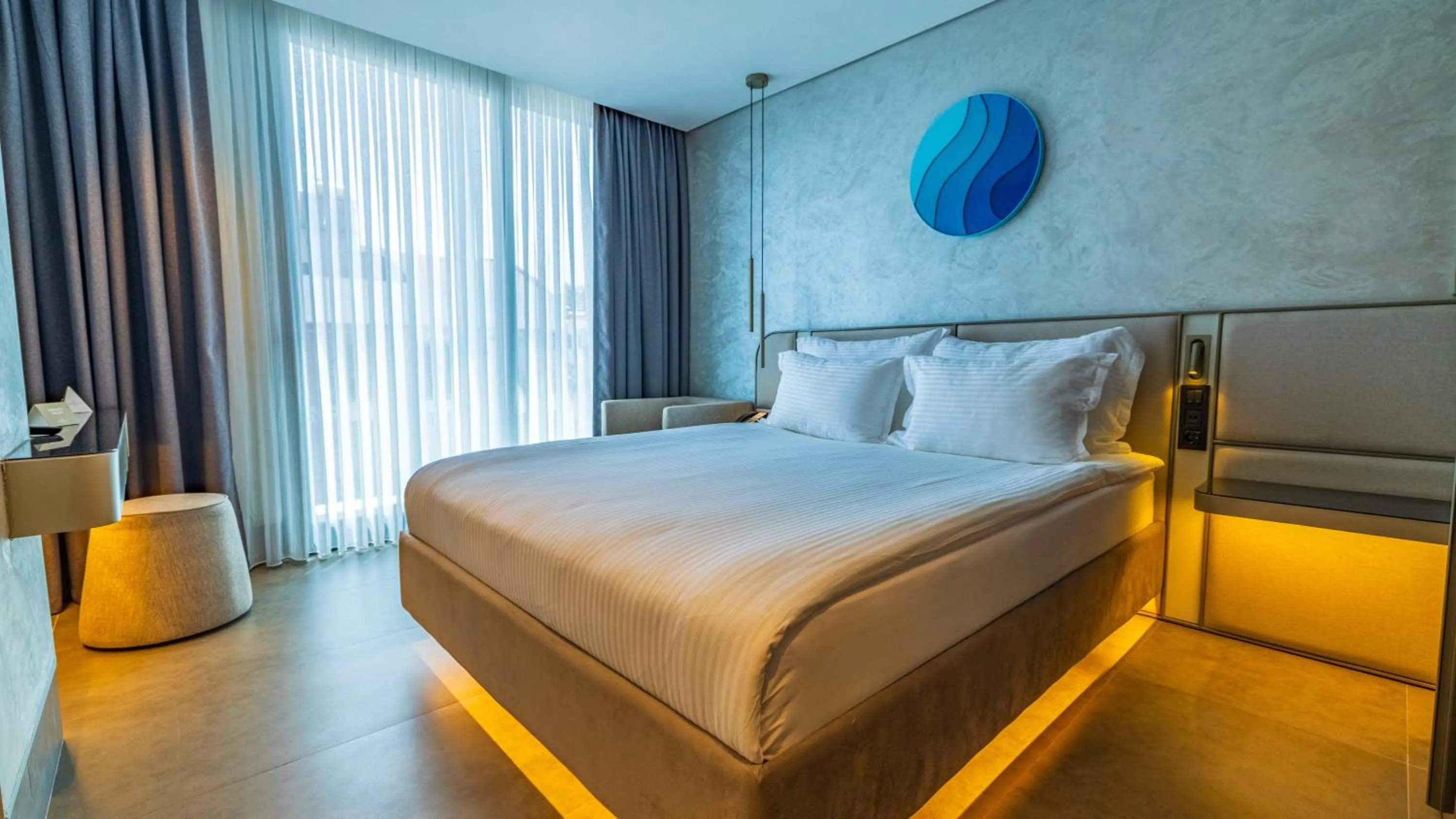 Bed in Four Hills Hotel