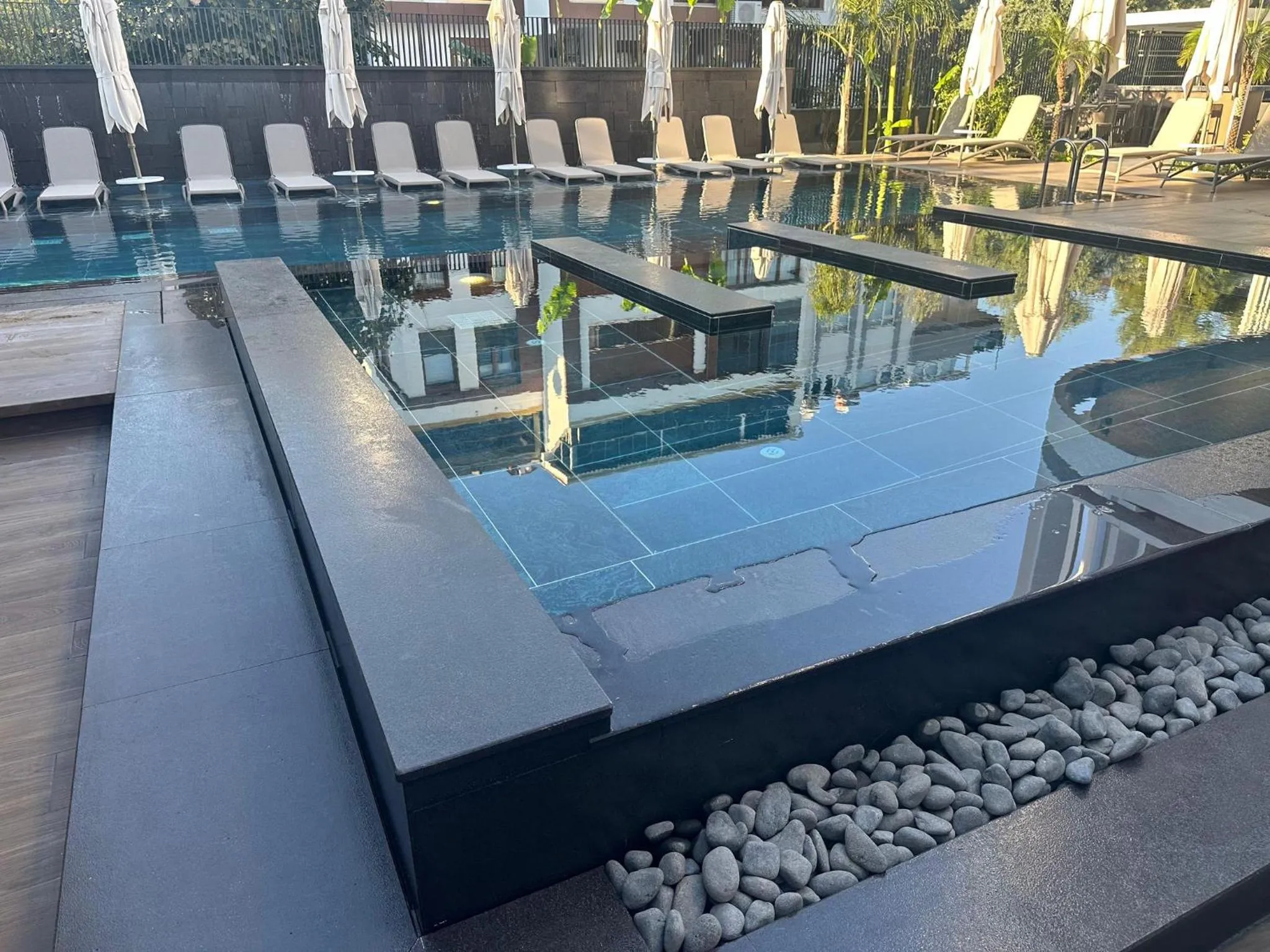 Swimming pool in Four Hills Hotel