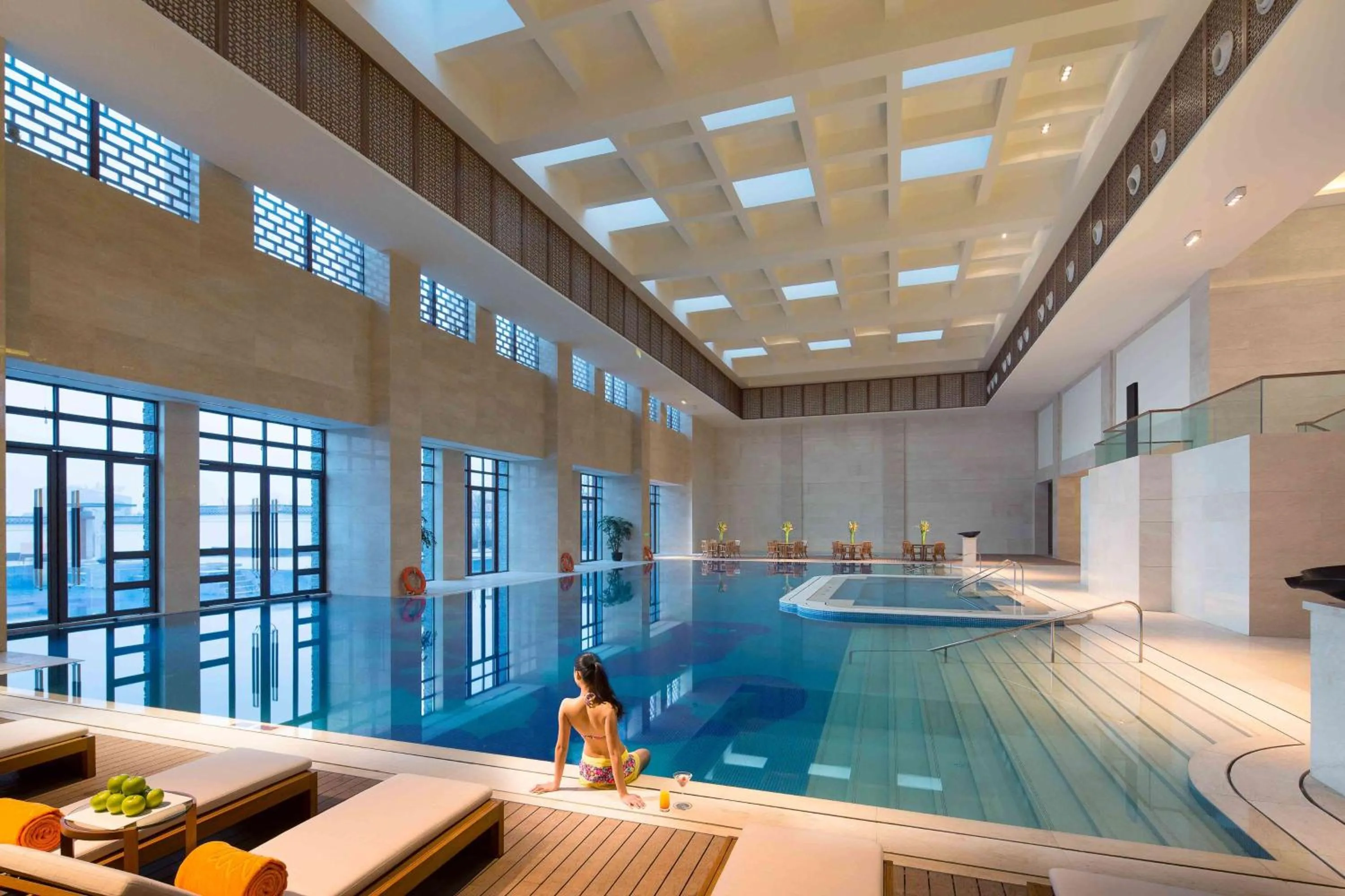 Pool view, Swimming Pool in Angsana Xian Lintong Hotel