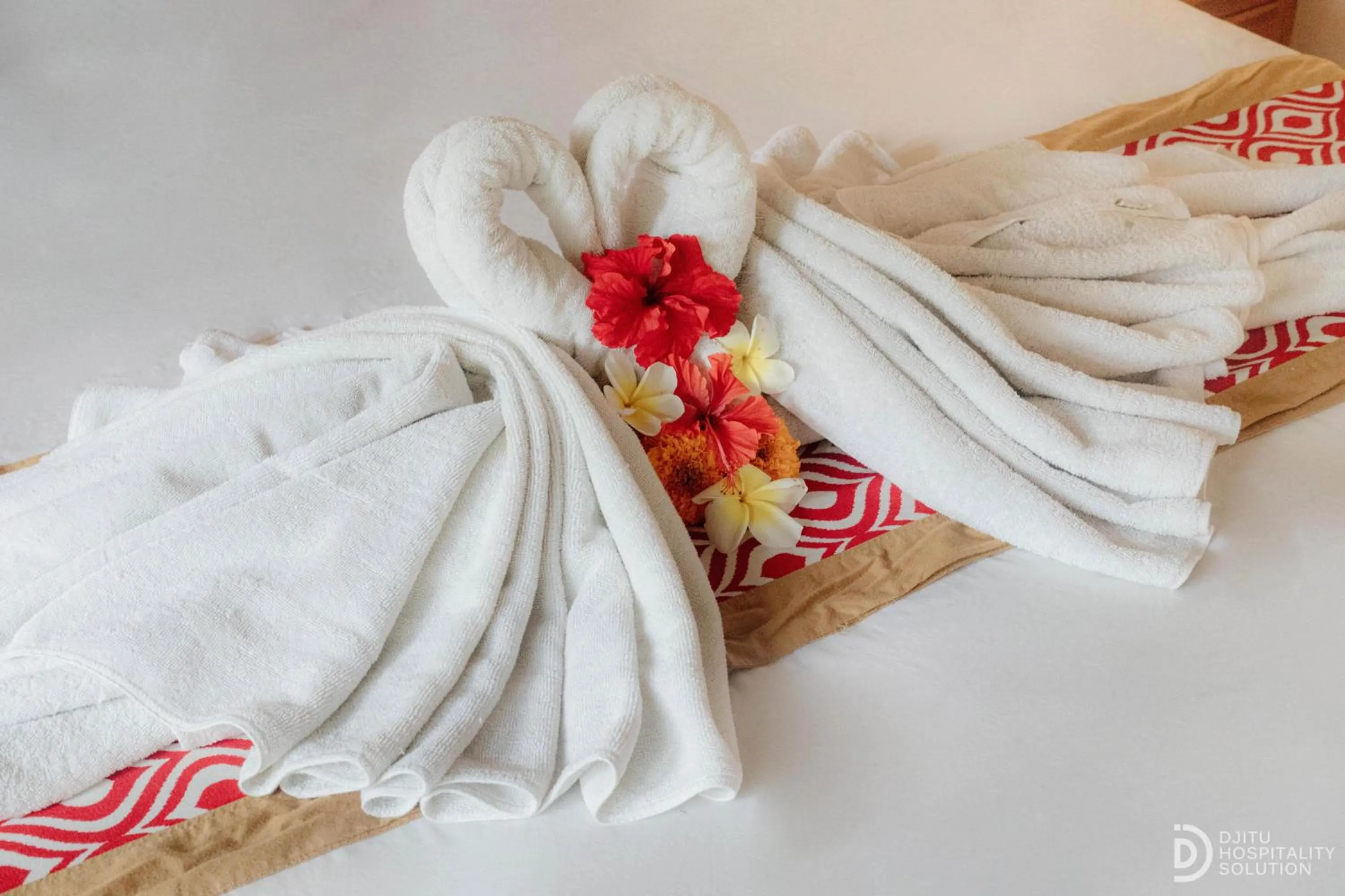 Bed in Gopala Villa Ubud