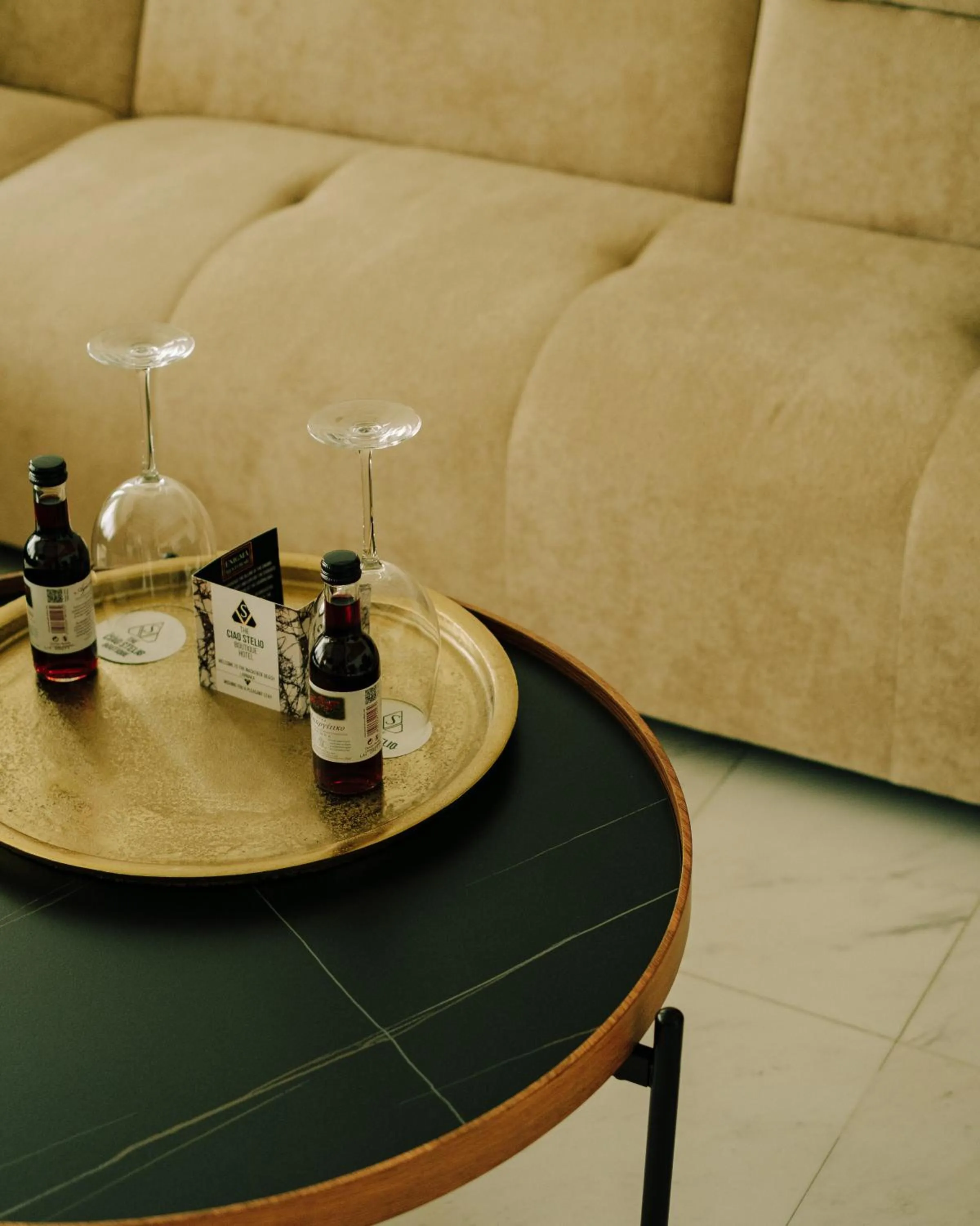 Decorative detail in The Ciao Stelio Deluxe Boutique Hotel - Adults Only