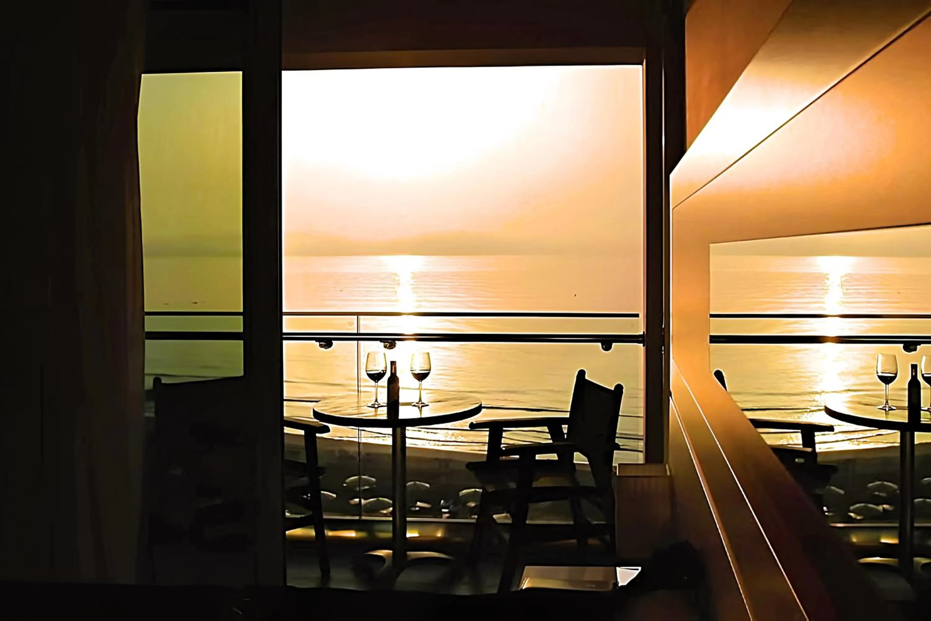 Balcony/Terrace in The Ciao Stelio Deluxe Boutique Hotel - Adults Only