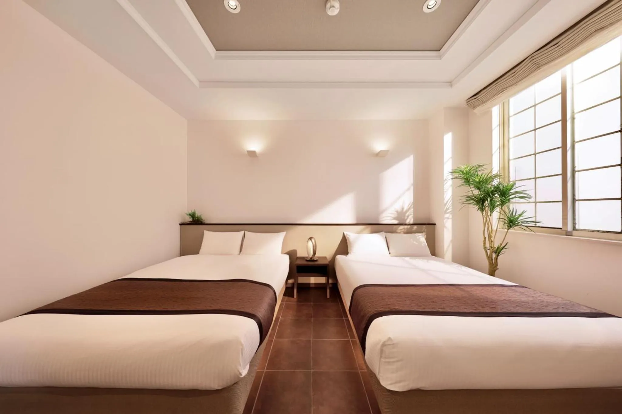 Bed in Crystal Villa Miyakojima Sunayama Beach