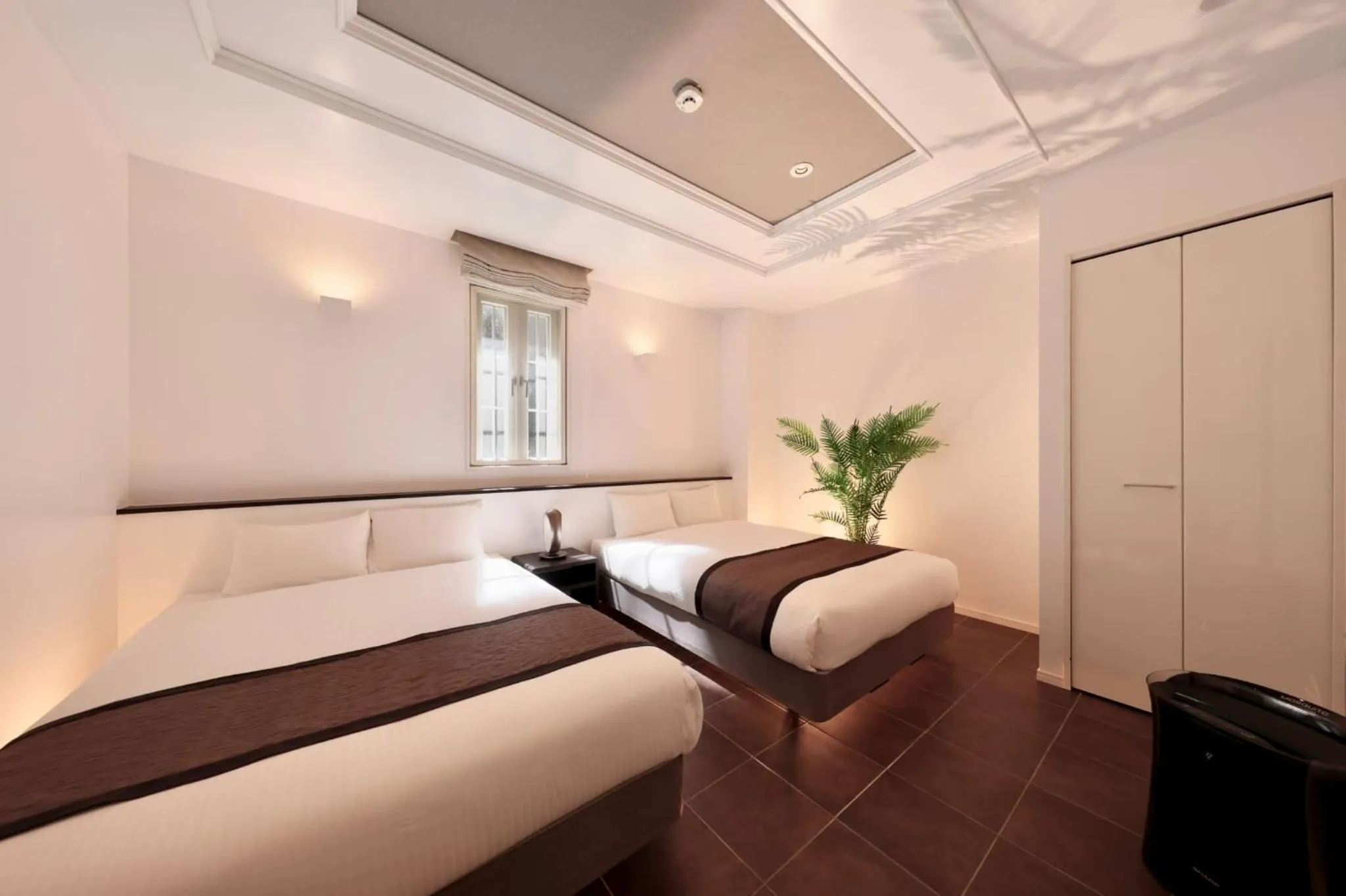 Bed in Crystal Villa Miyakojima Sunayama Beach