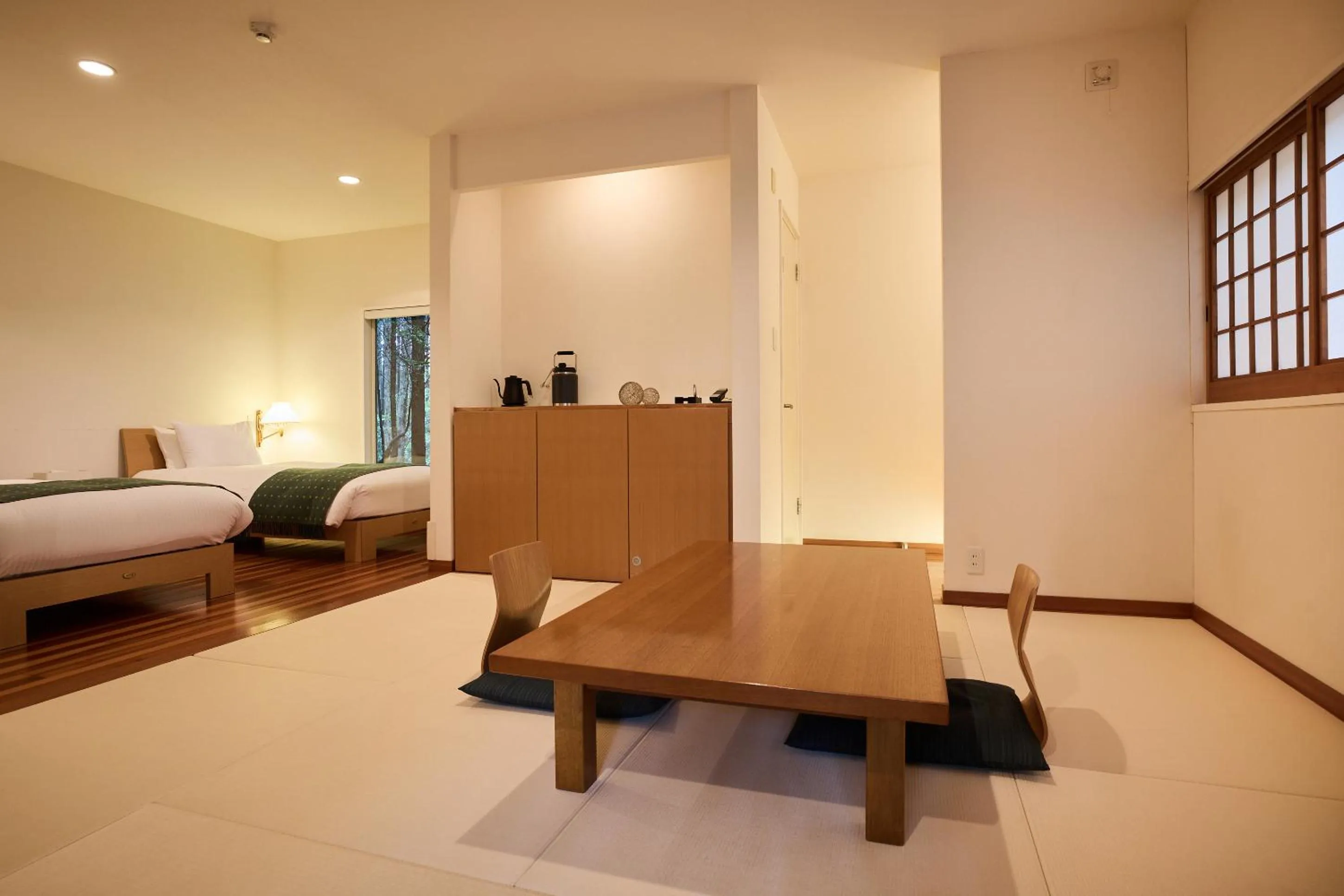 Living room in Forest Inn Born