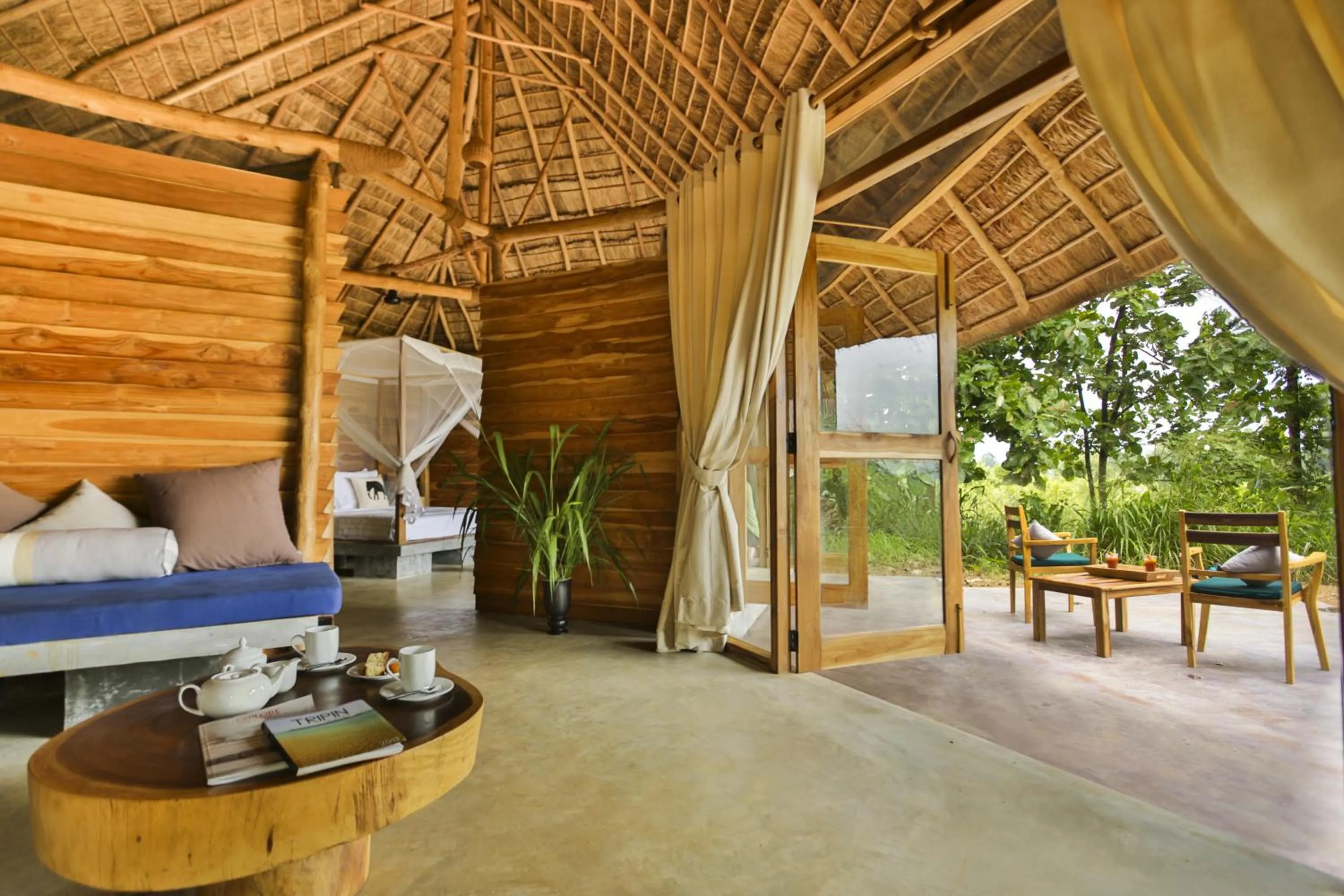 Photo of the whole room in Gal Oya Lodge