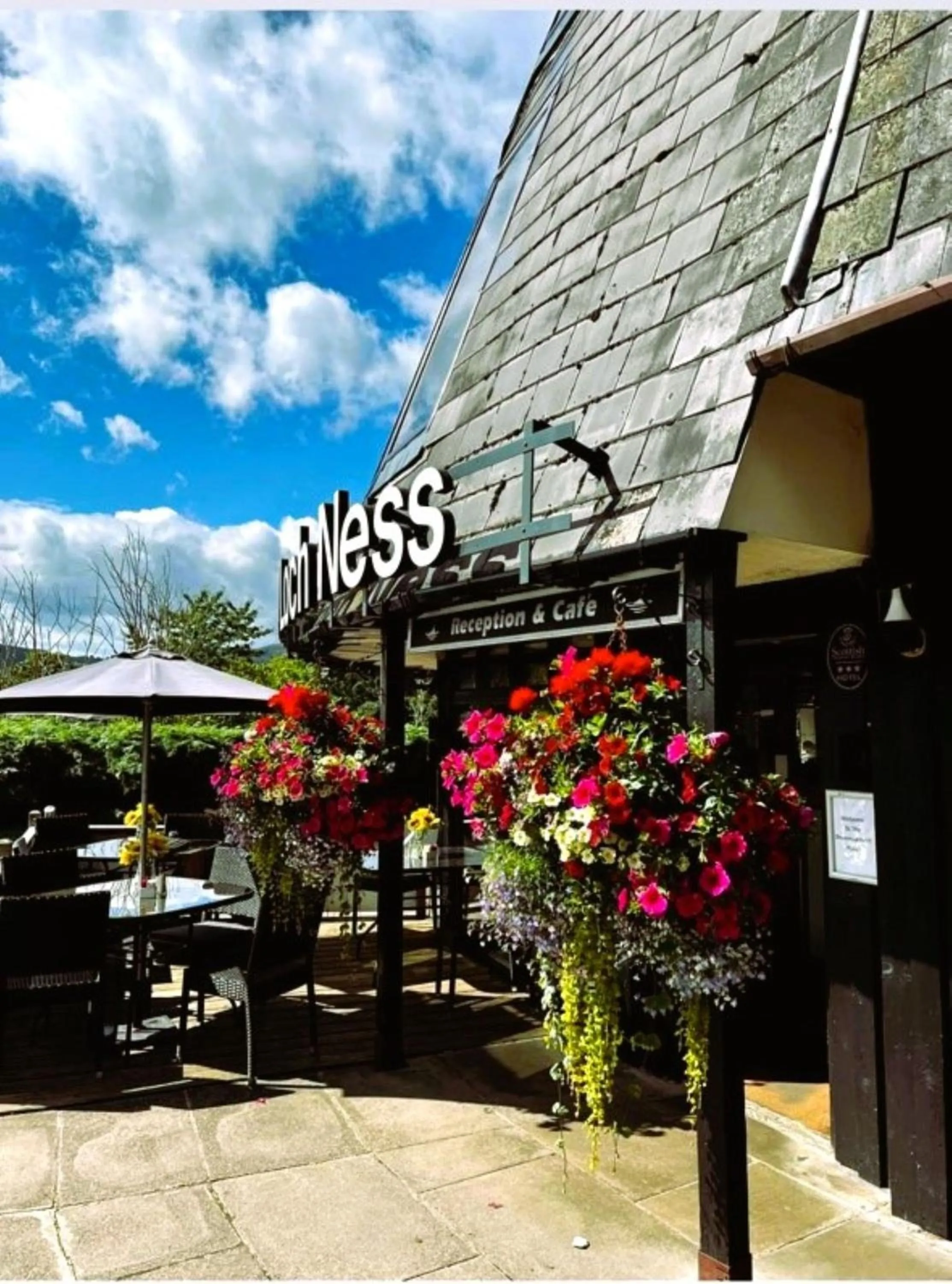 Property building in Loch Ness Drumnadrochit Hotel