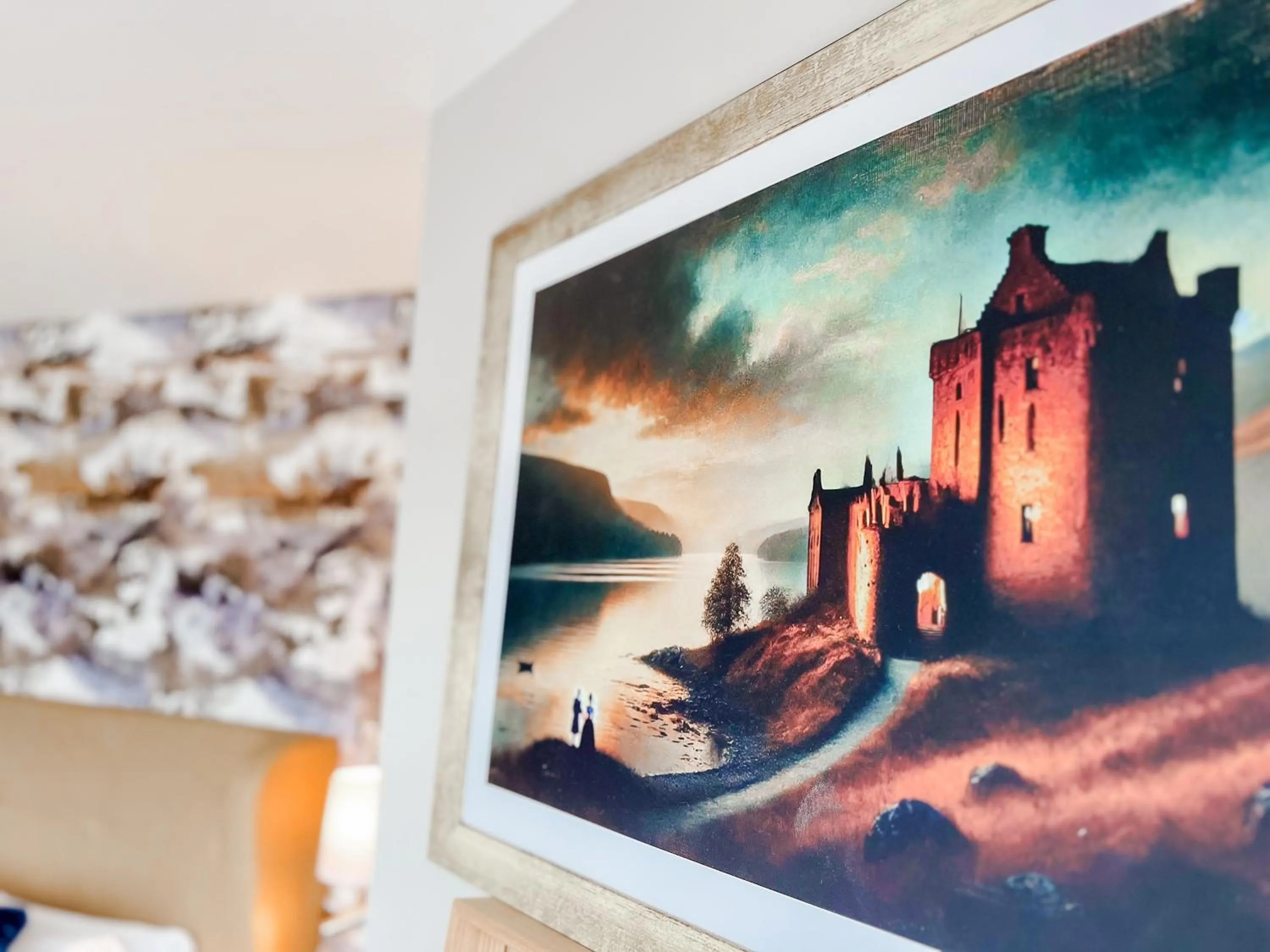 Decorative detail in Loch Ness Drumnadrochit Hotel