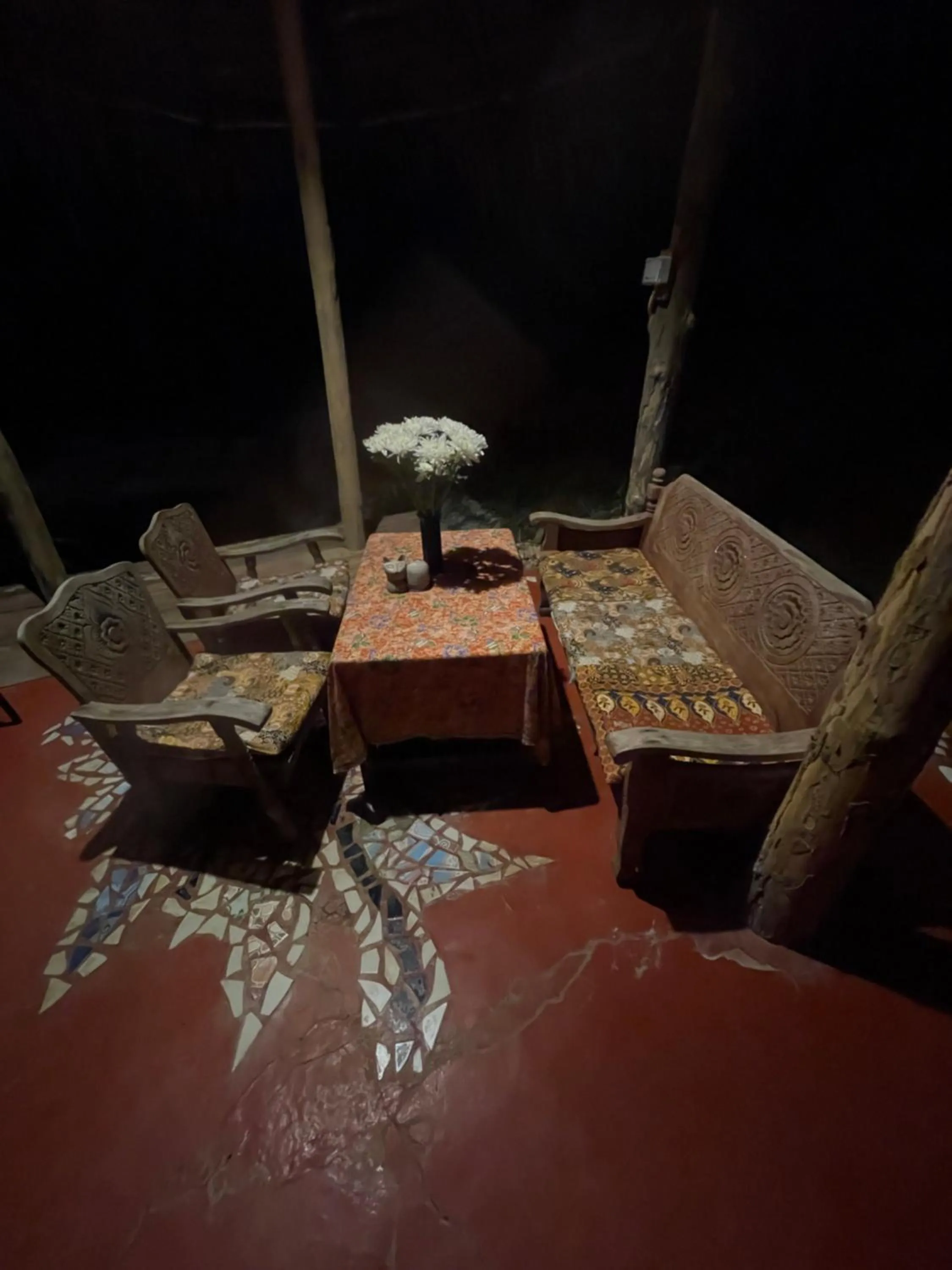 Night in Chiang Dao Roundhouses