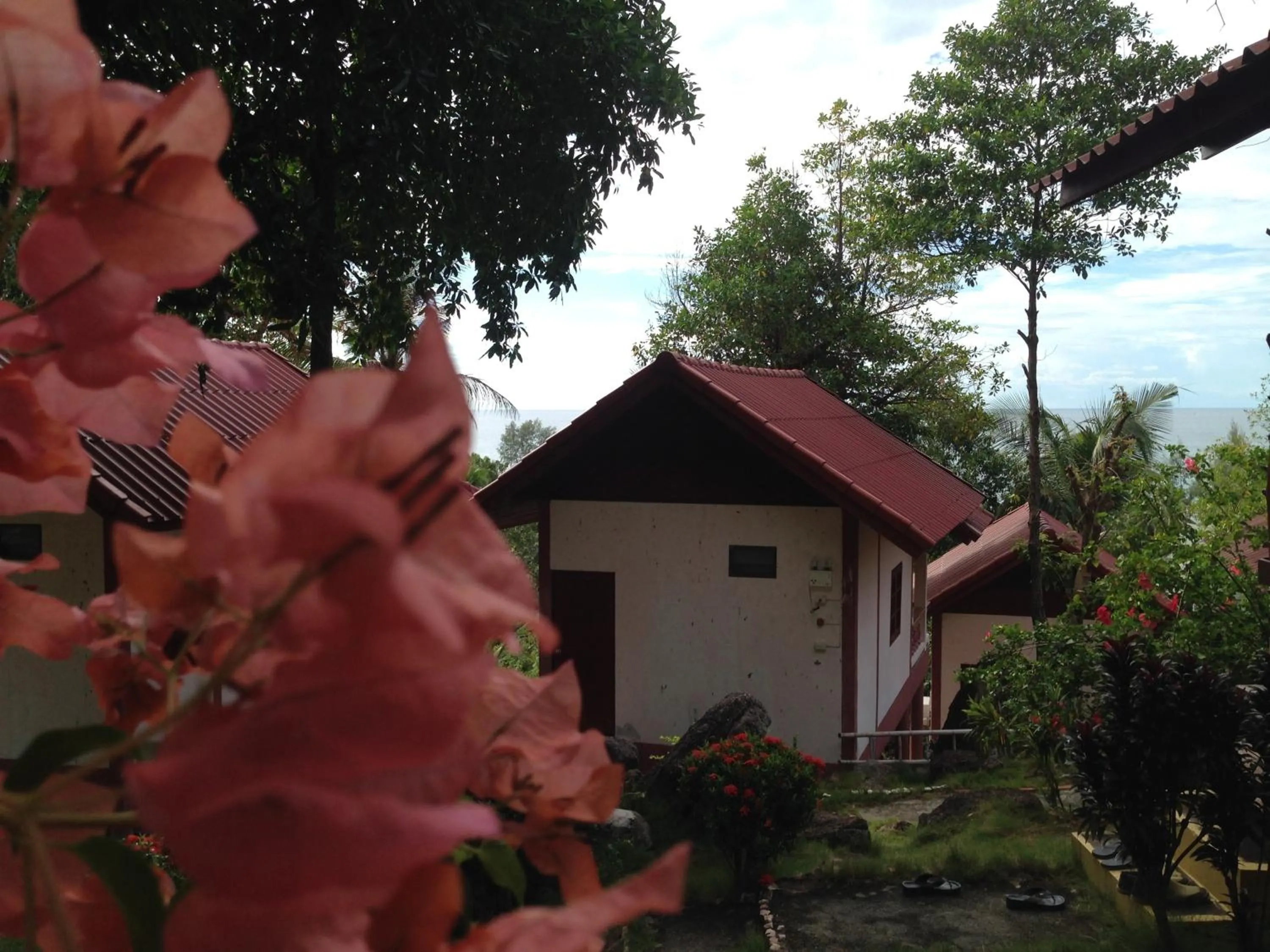 Facade/entrance in J.B.Hut Bungalows