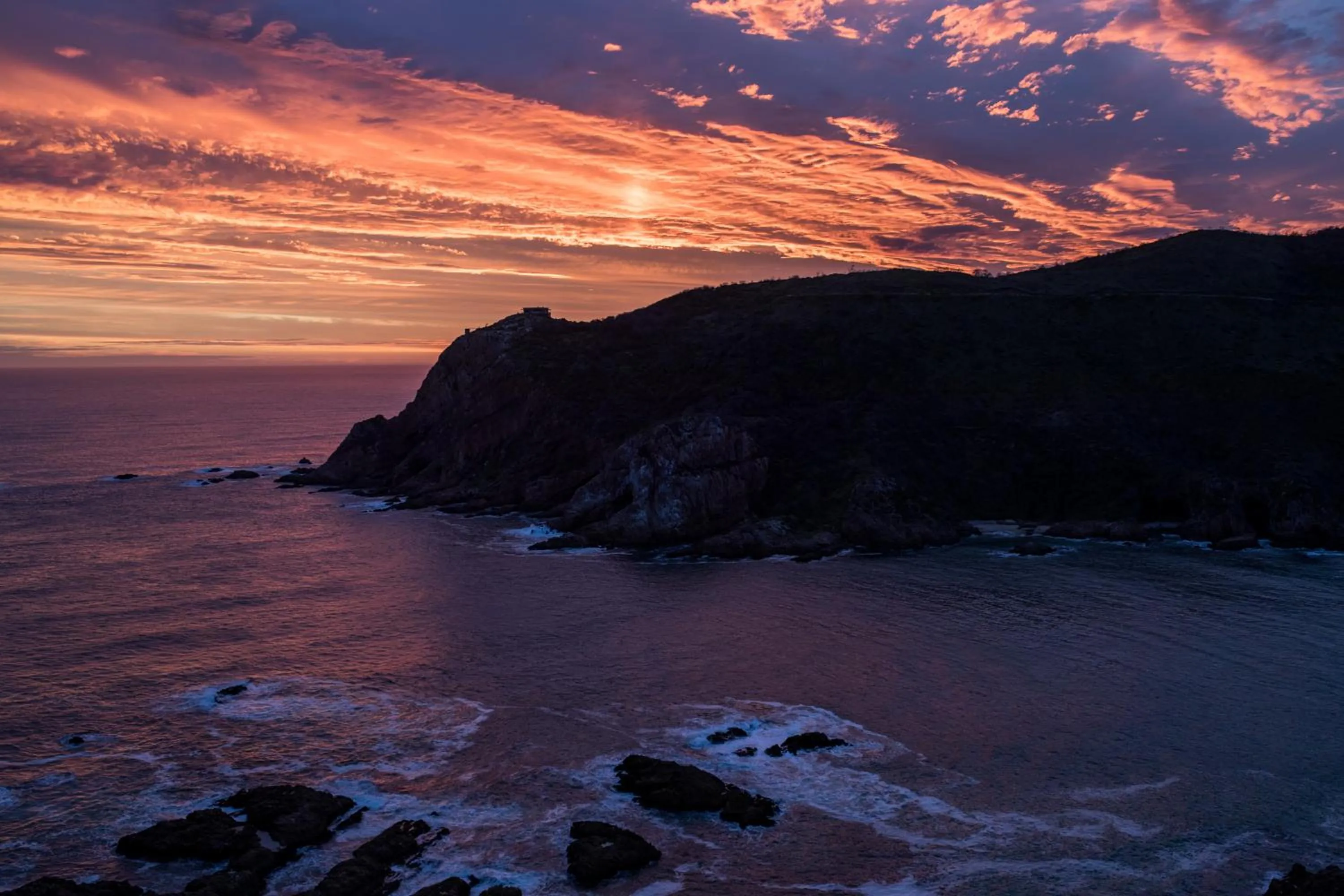 Sunset in Head over Hills