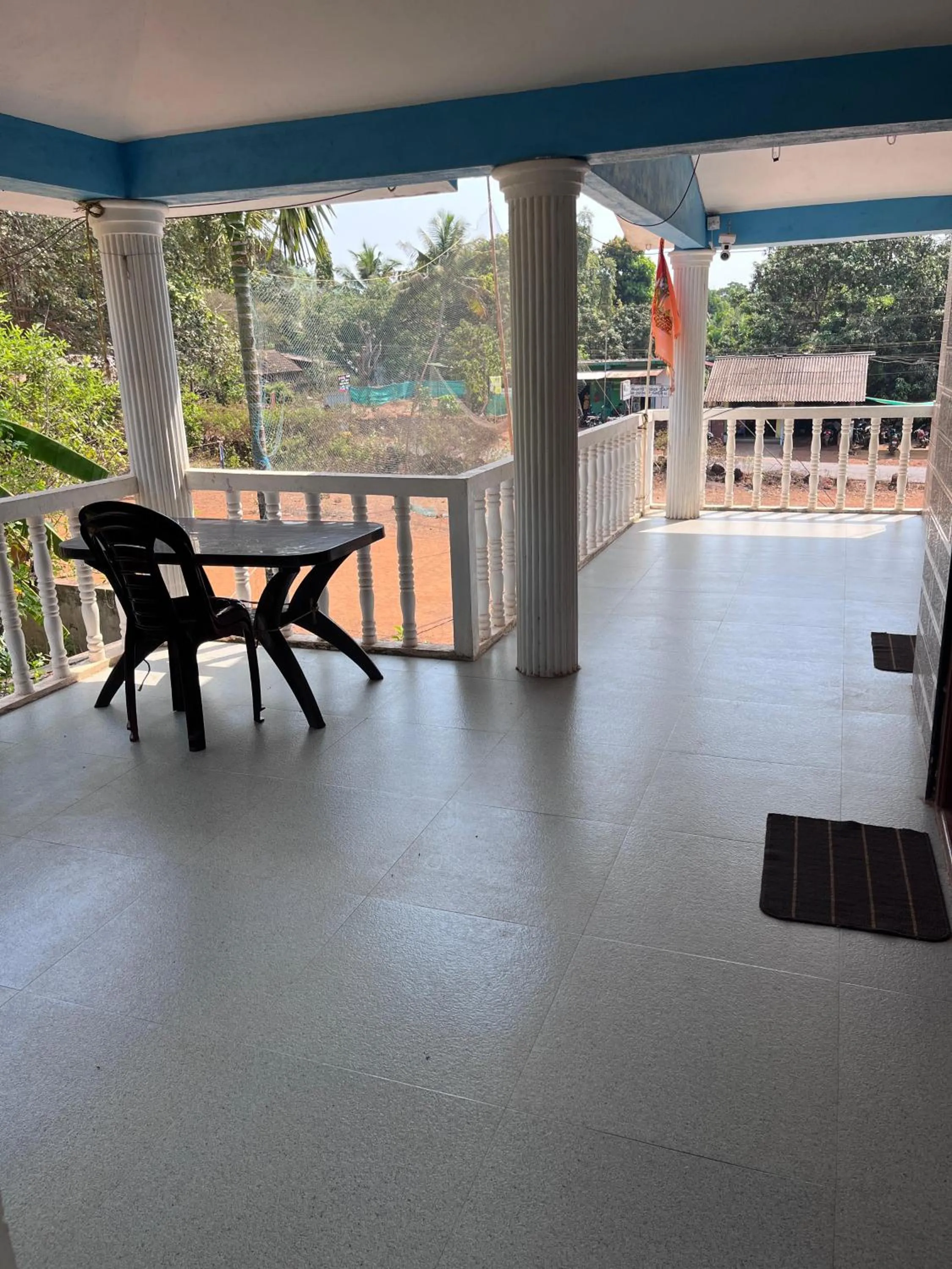 Balcony/Terrace in HostelVK Gokarna
