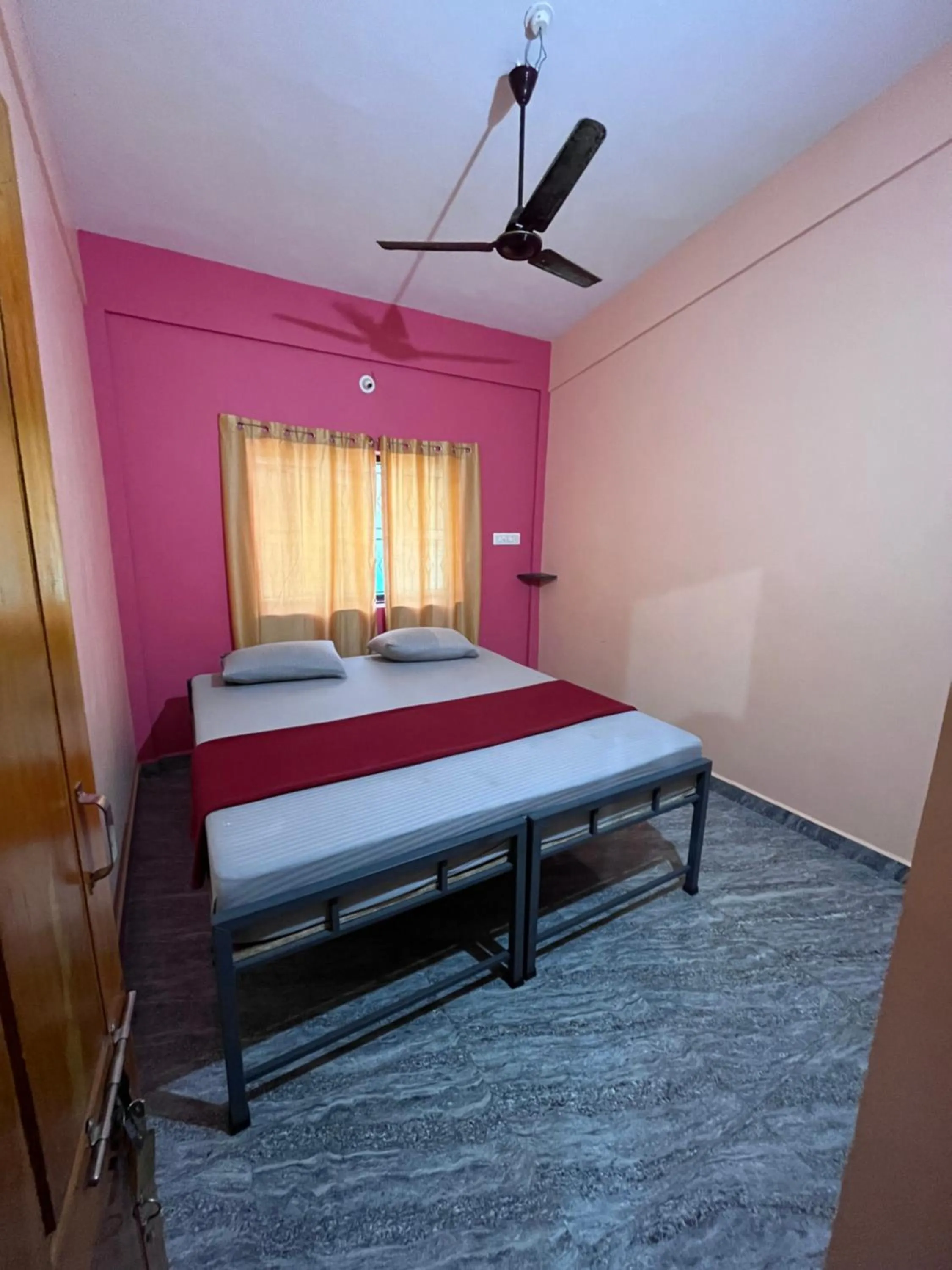Bed in HostelVK Gokarna