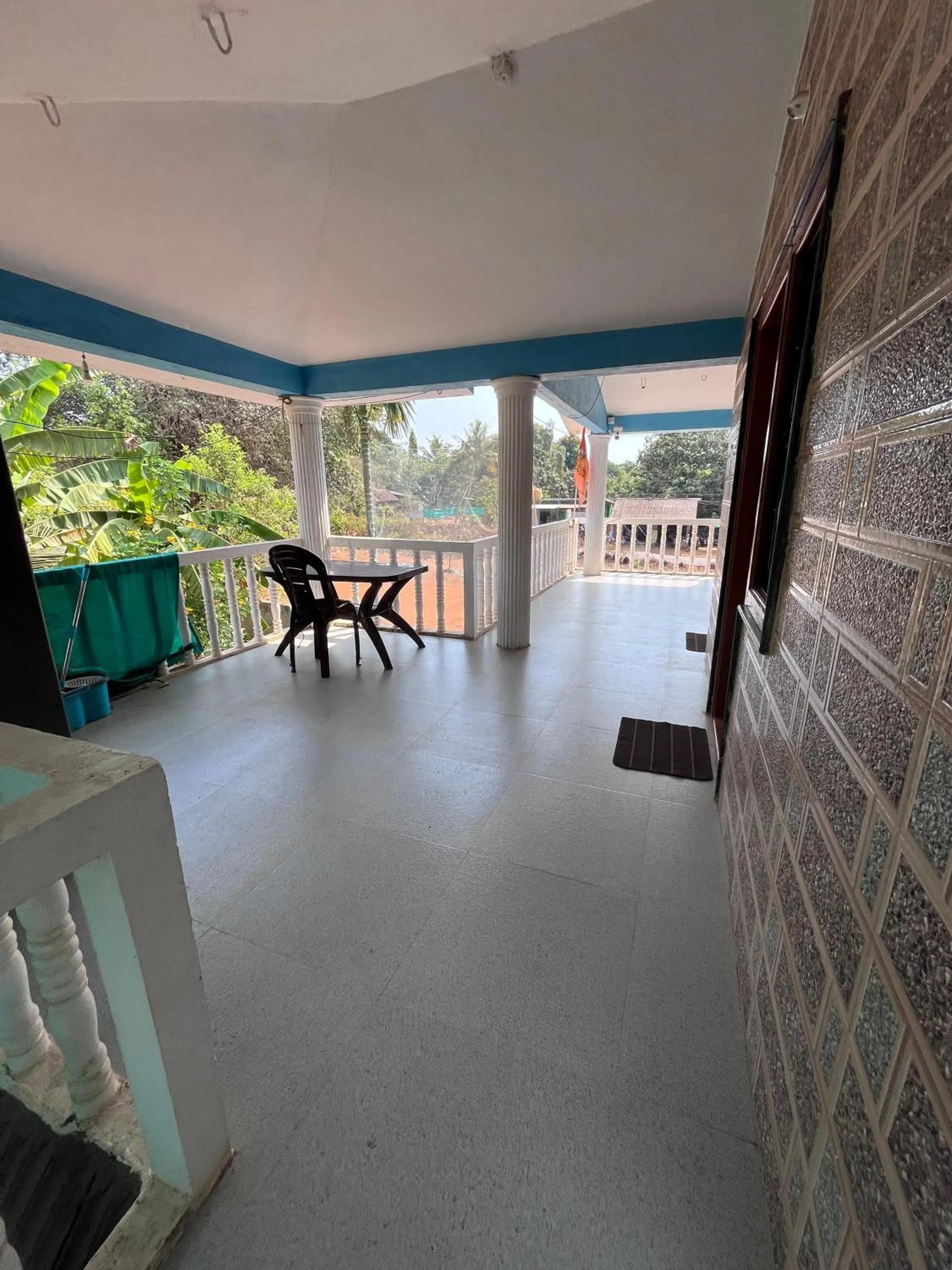 Patio in HostelVK Gokarna