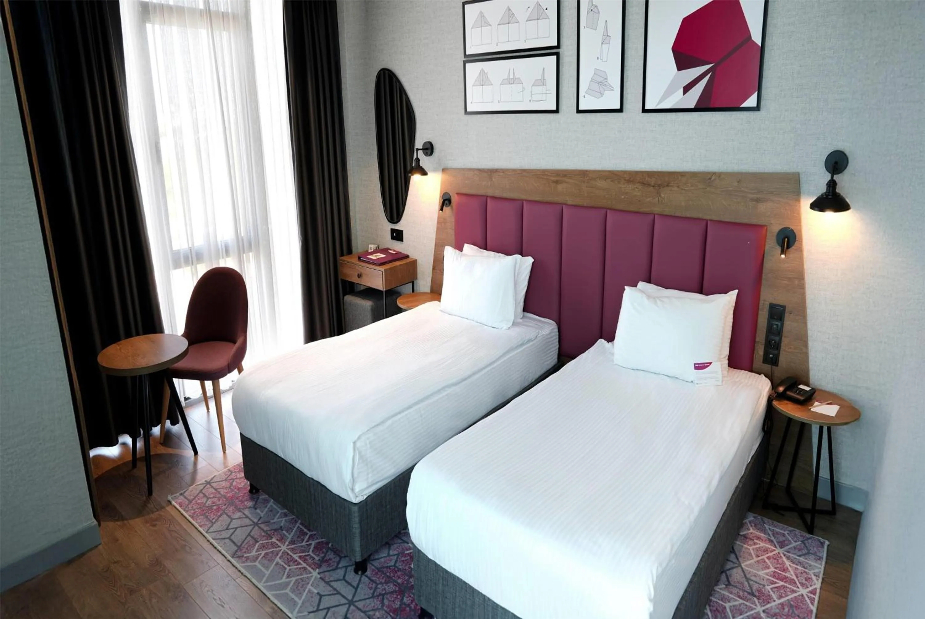 Superior Twin Room with Two Single Beds - single occupancy in Ramada Encore by Wyndham Istanbul Arnavutkoy