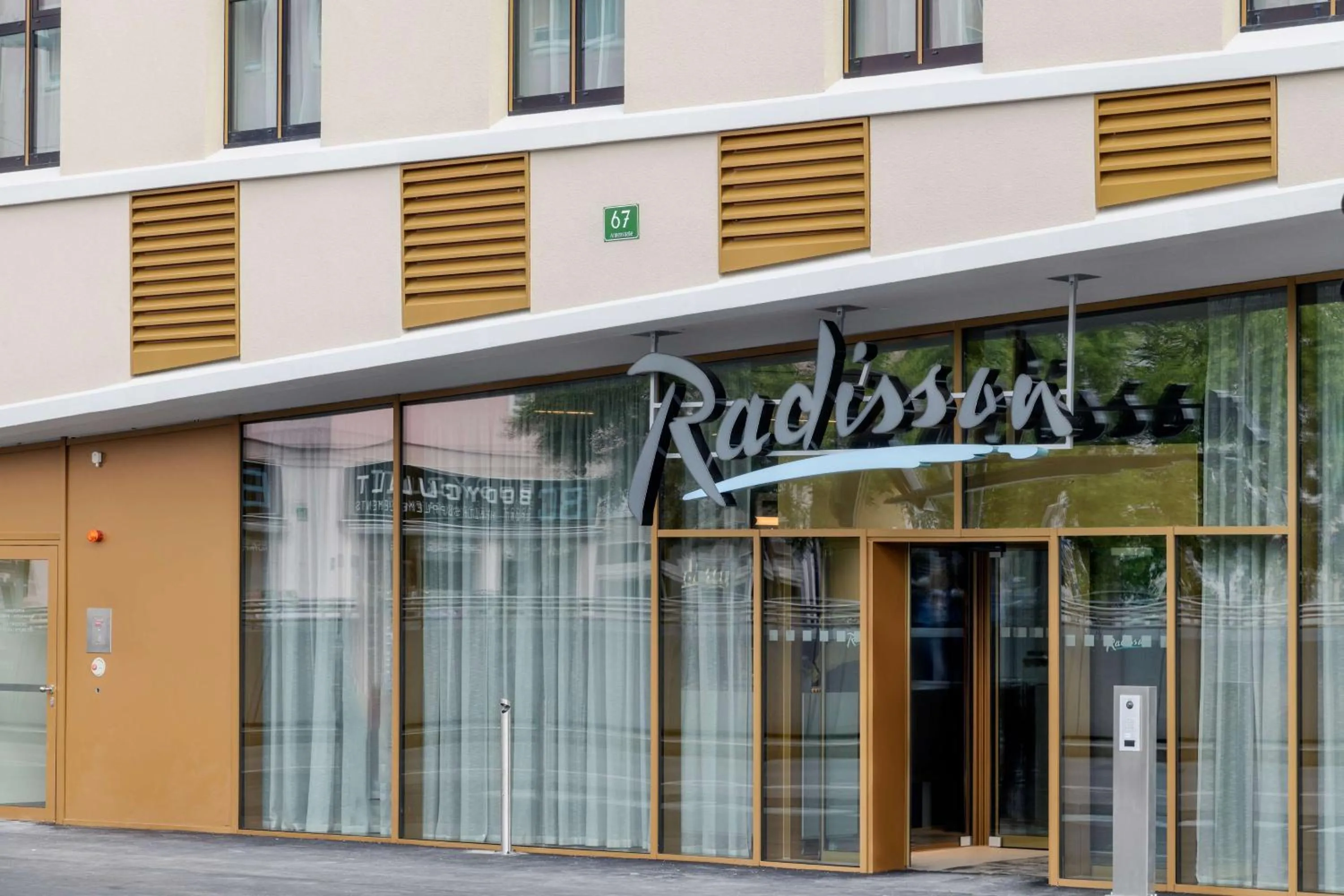 Property building in Radisson Hotel Graz