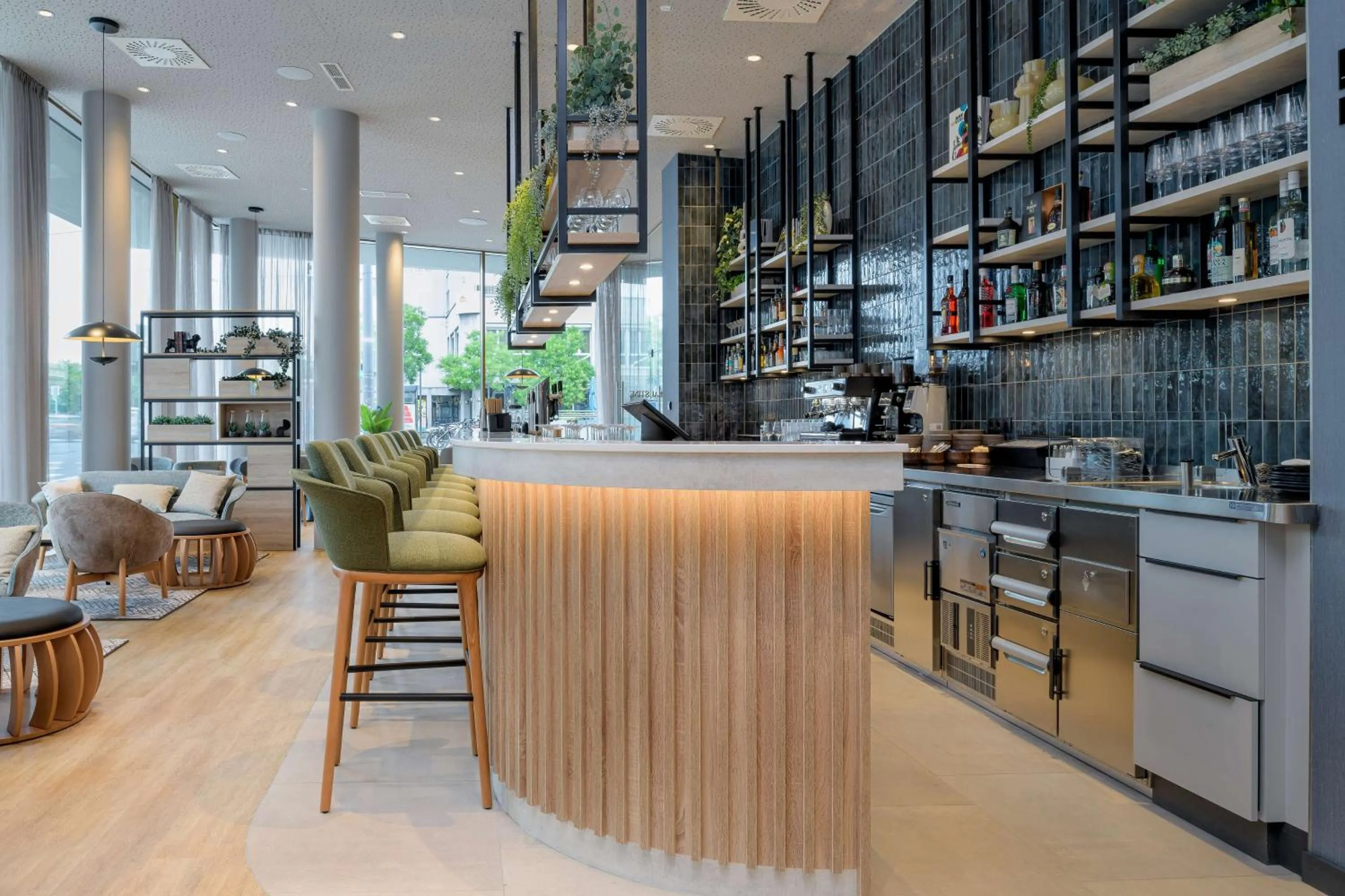 Lounge or bar in Radisson Hotel Graz