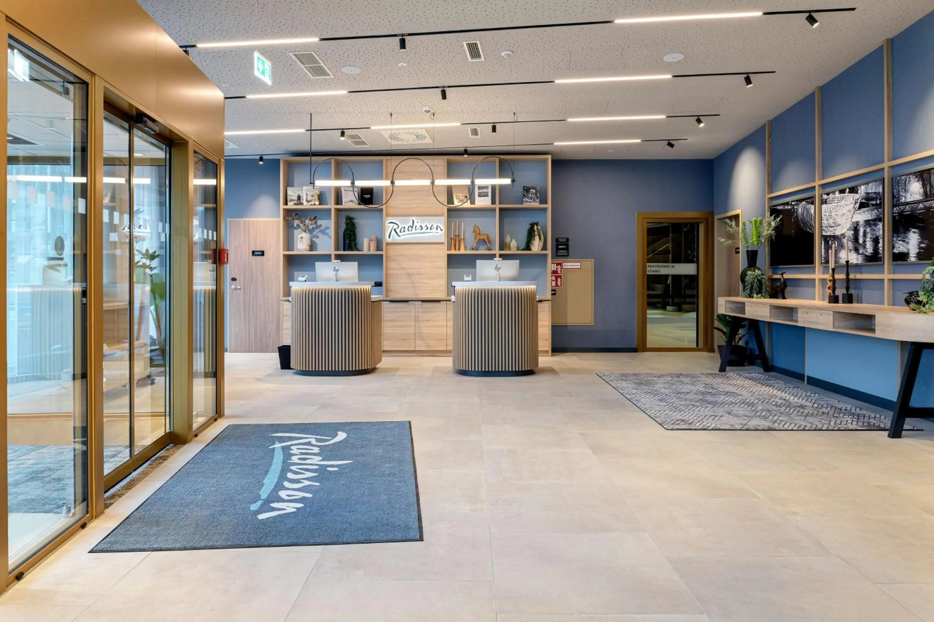 Lobby or reception in Radisson Hotel Graz