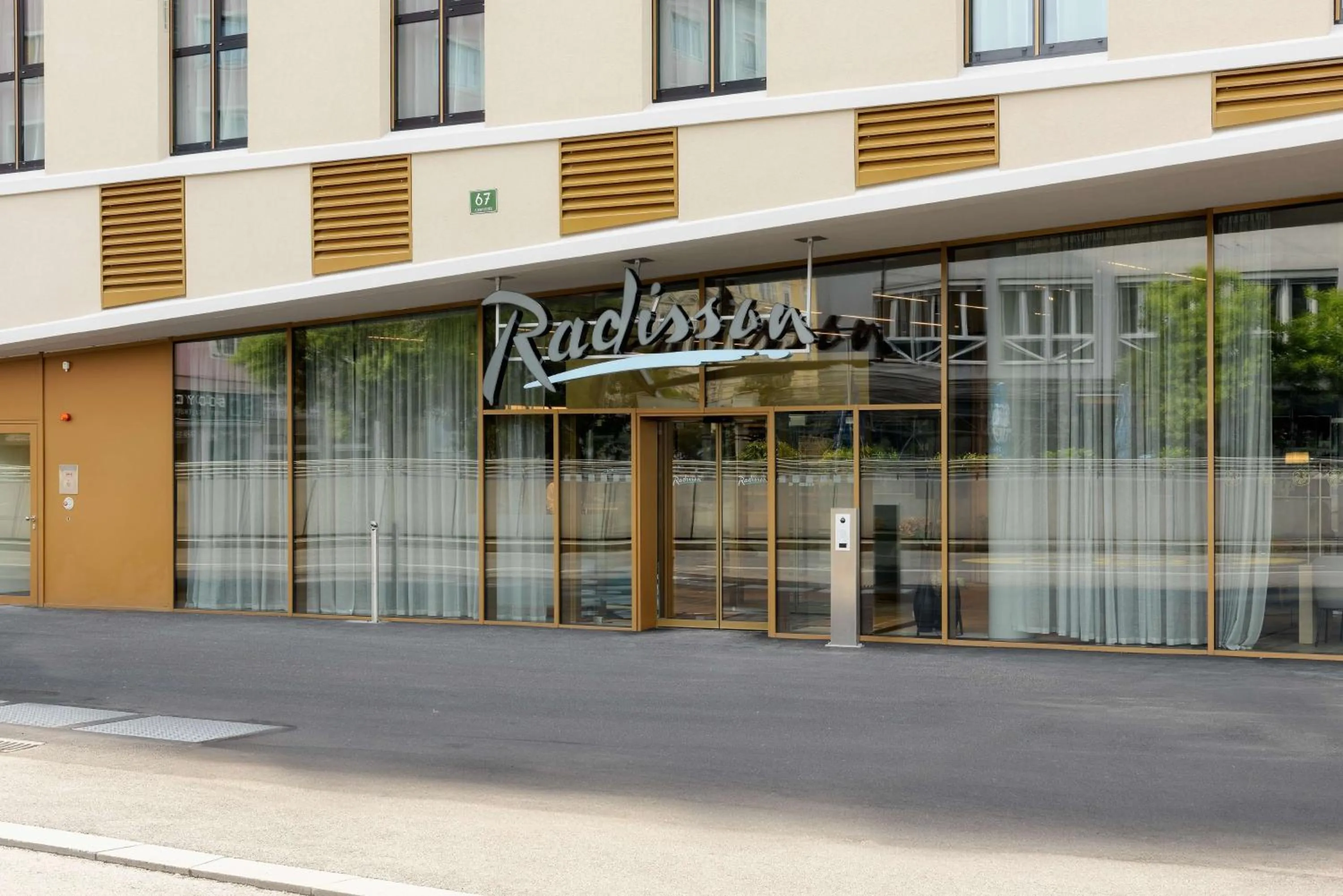 Property building in Radisson Hotel Graz