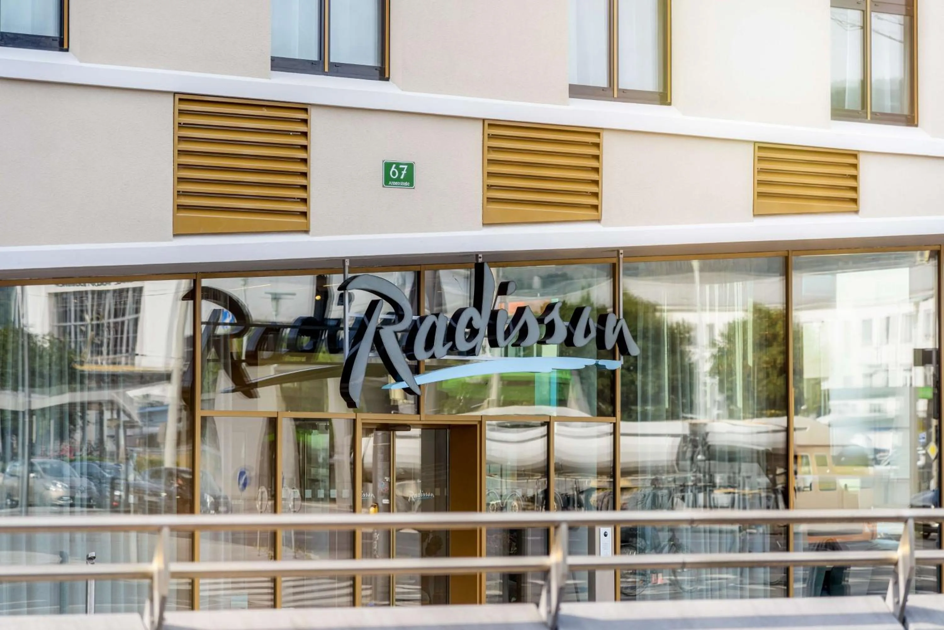 Property building in Radisson Hotel Graz
