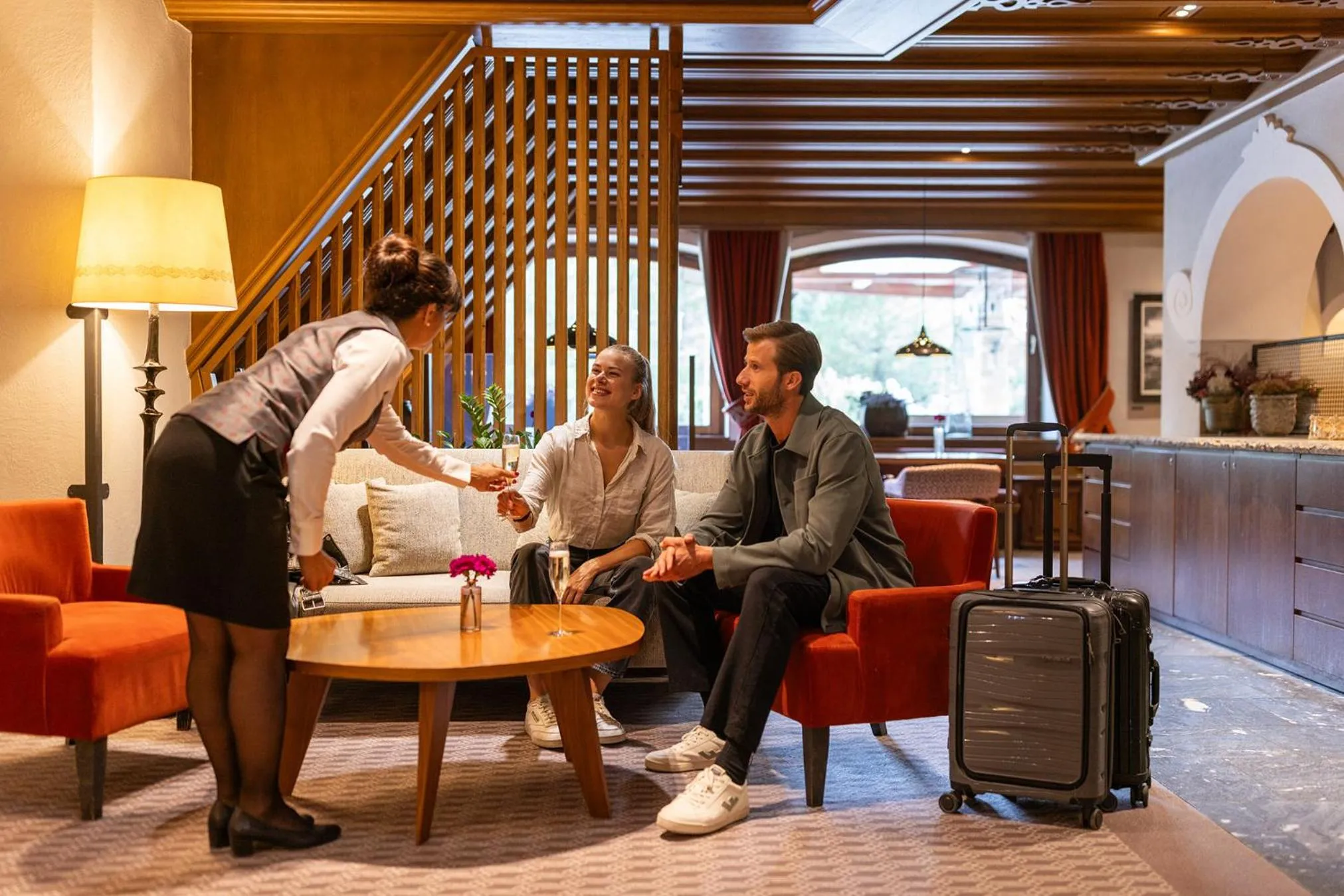 Lobby or reception in Hotel Hochschober