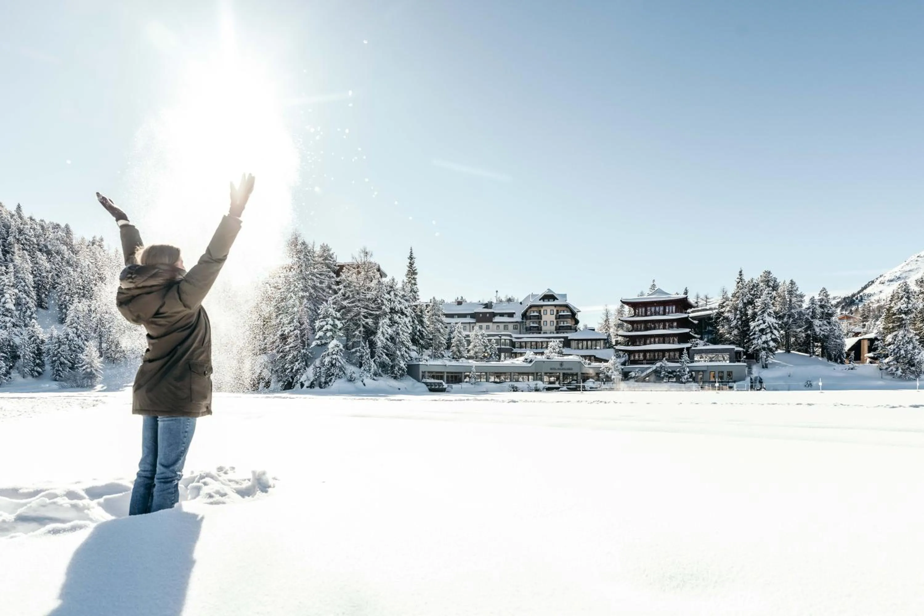 Property building in Hotel Hochschober