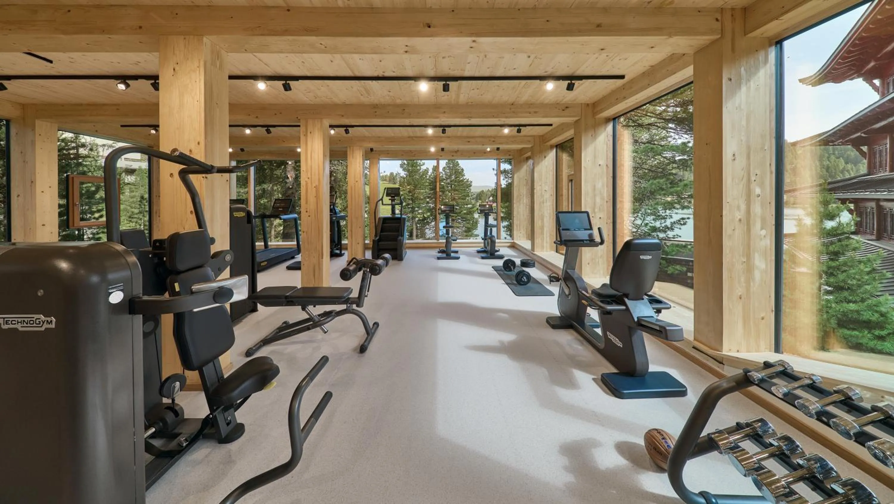 Fitness centre/facilities in Hotel Hochschober