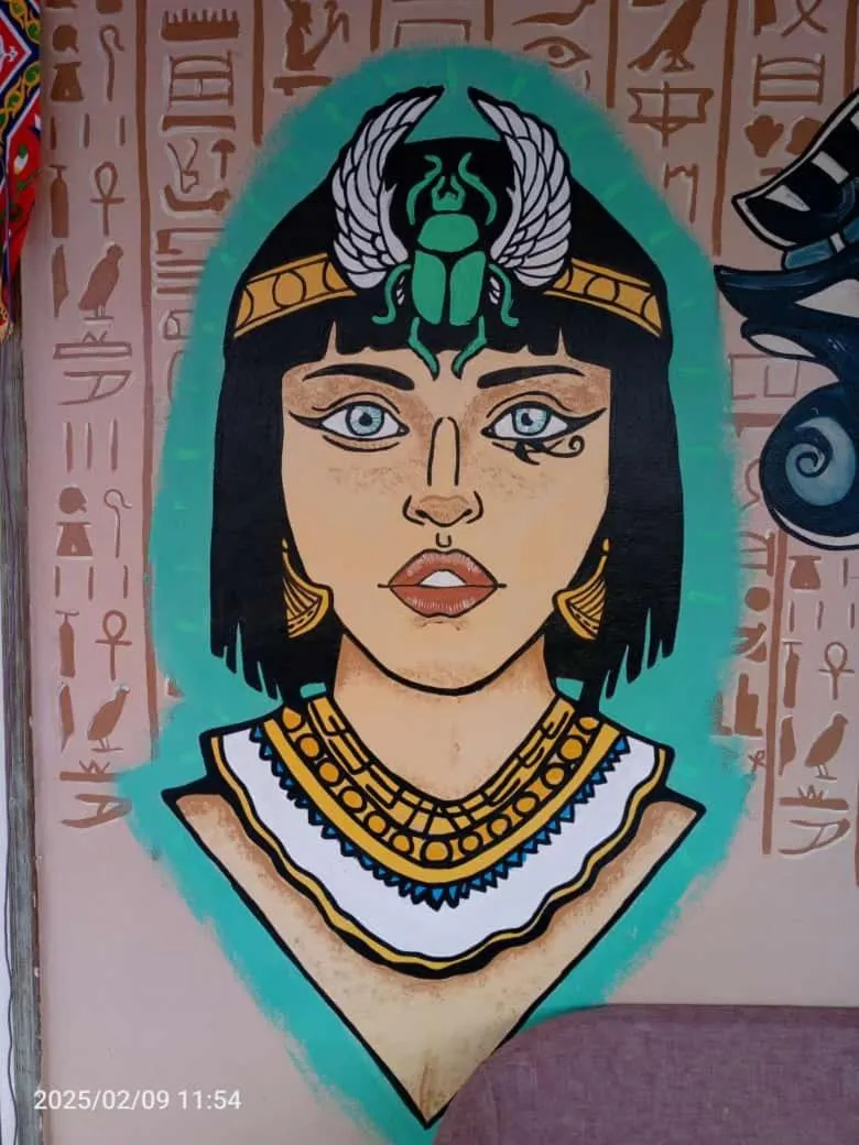 Sneferu Pyramids inn - Full Pyramids View